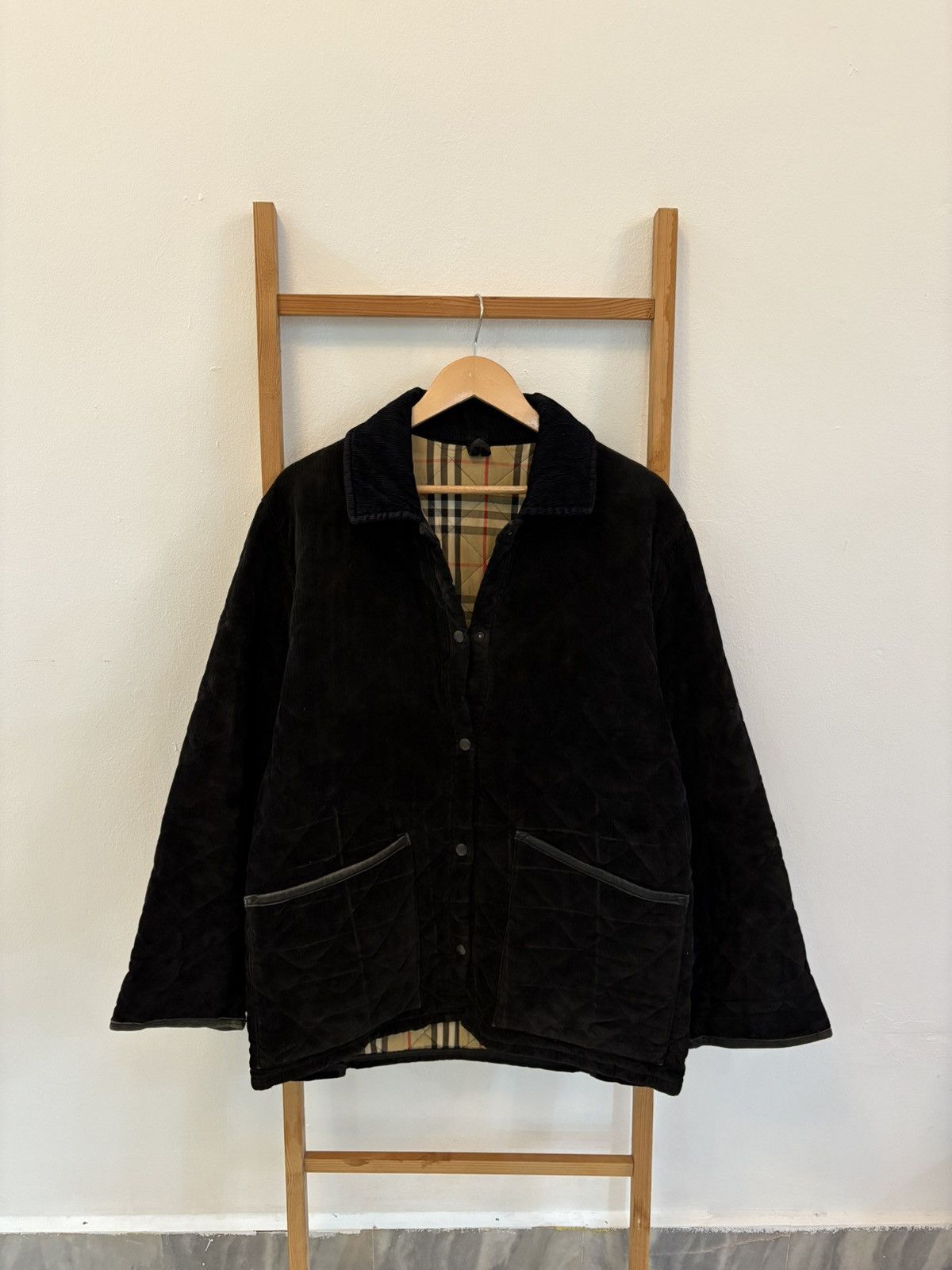 Burberry BURBERRY London Corduroy Jacket Novacheck Size US XL / EU 56 / 4 - 5 Thumbnail