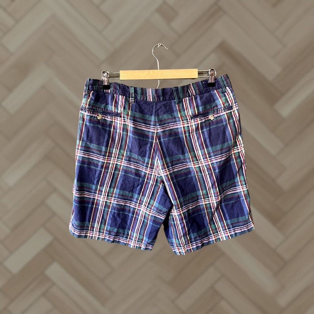 Eddie Bauer Eddie Bauer Chino Shorts Mens Blue Plaid Size 38 Regular Cotton Y2K Size US 38 / EU 54 - 1 Thumbnail