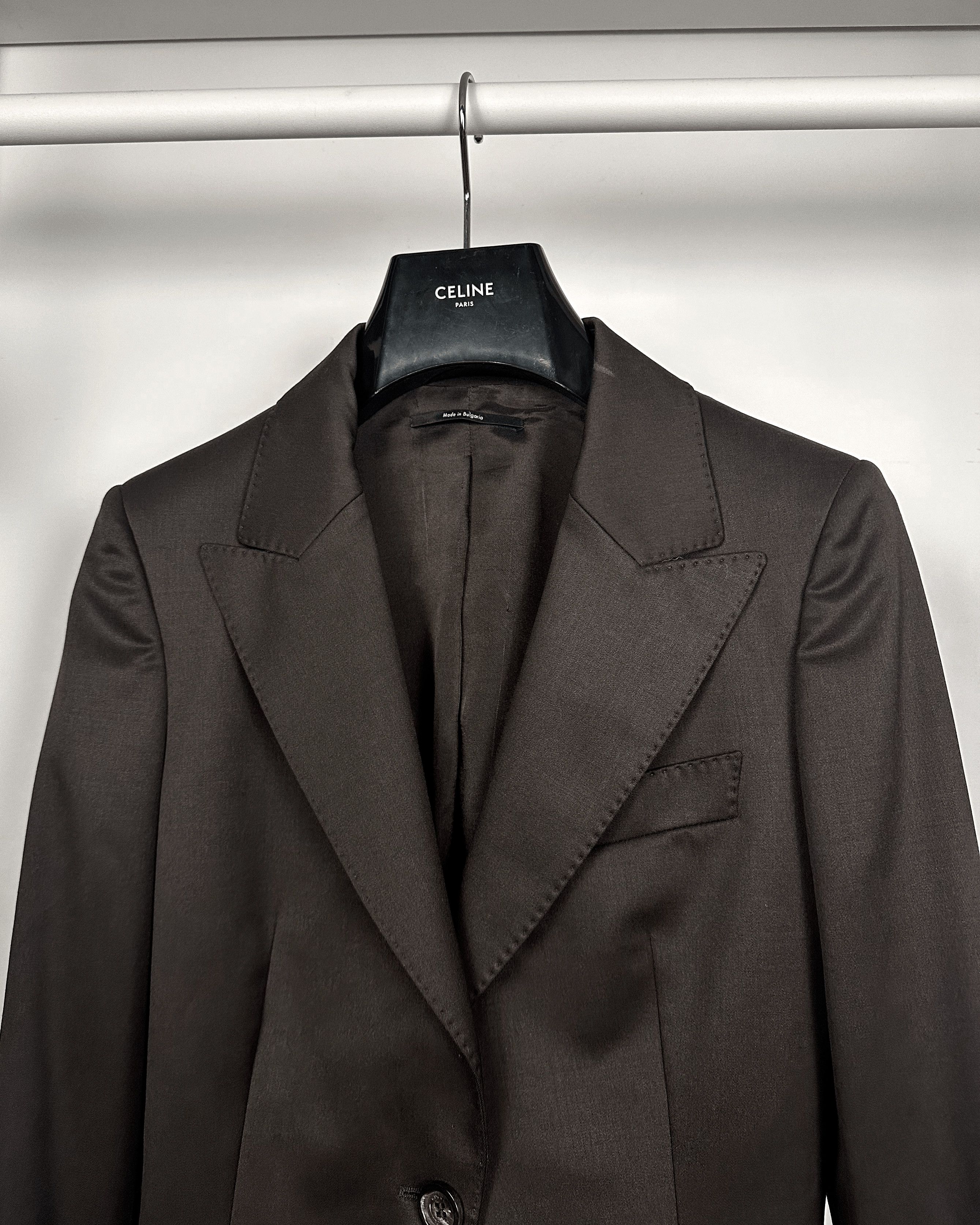 Gucci Gucci Chocolate Blazer Size US S / EU 44-46 / 1 - 4 Thumbnail