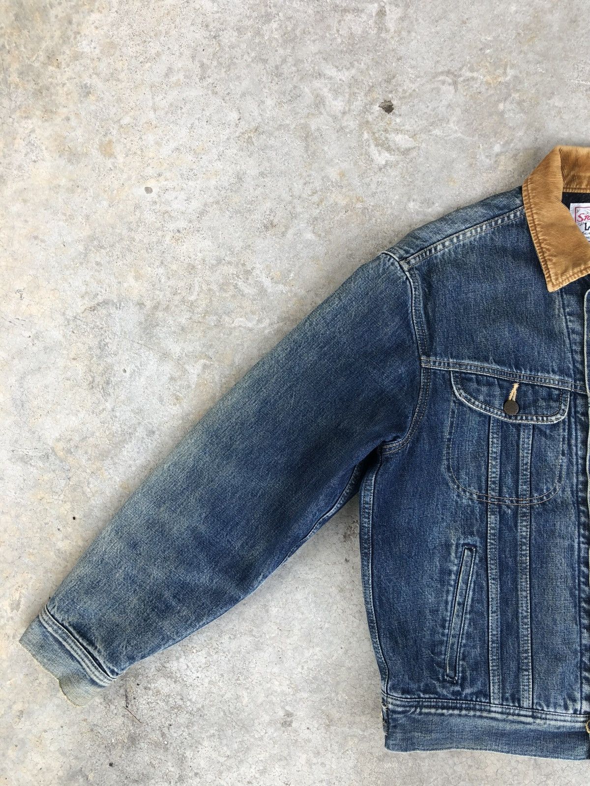 Lee Vintage 70s Lee Storm Rider Blanked Lined Denim Jacket Size US M / EU 48-50 / 2 - 3 Thumbnail