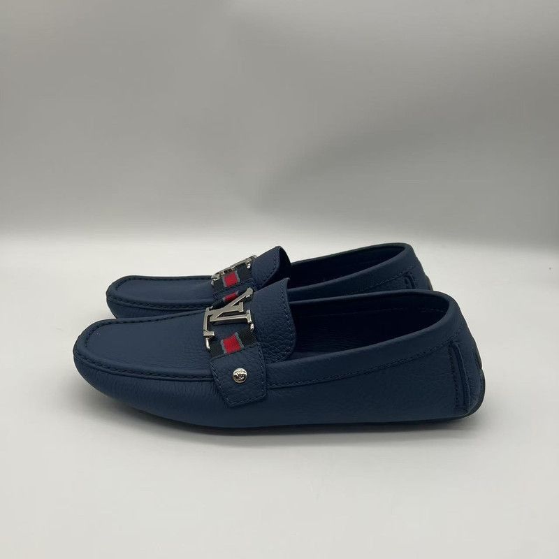 Louis Vuitton Louis Vuitton Classic Casual Leather Loafers for Men -2508 Size US 7 / EU 40 - 4 Thumbnail