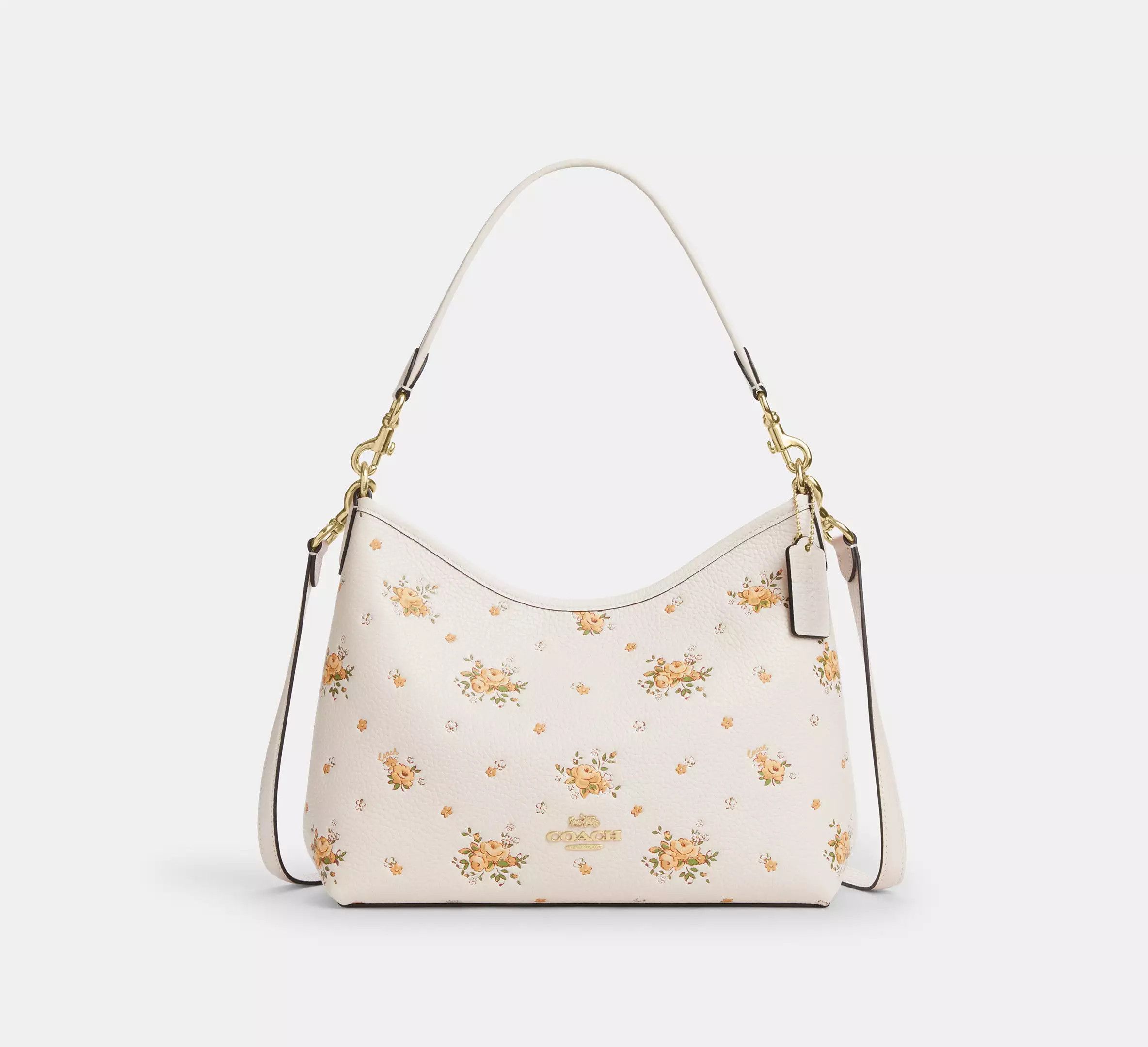 Coach NWT Coach Laurel Shoulder Bag With Floral Print CAL43 Size ONE SIZE - 6 Thumbnail
