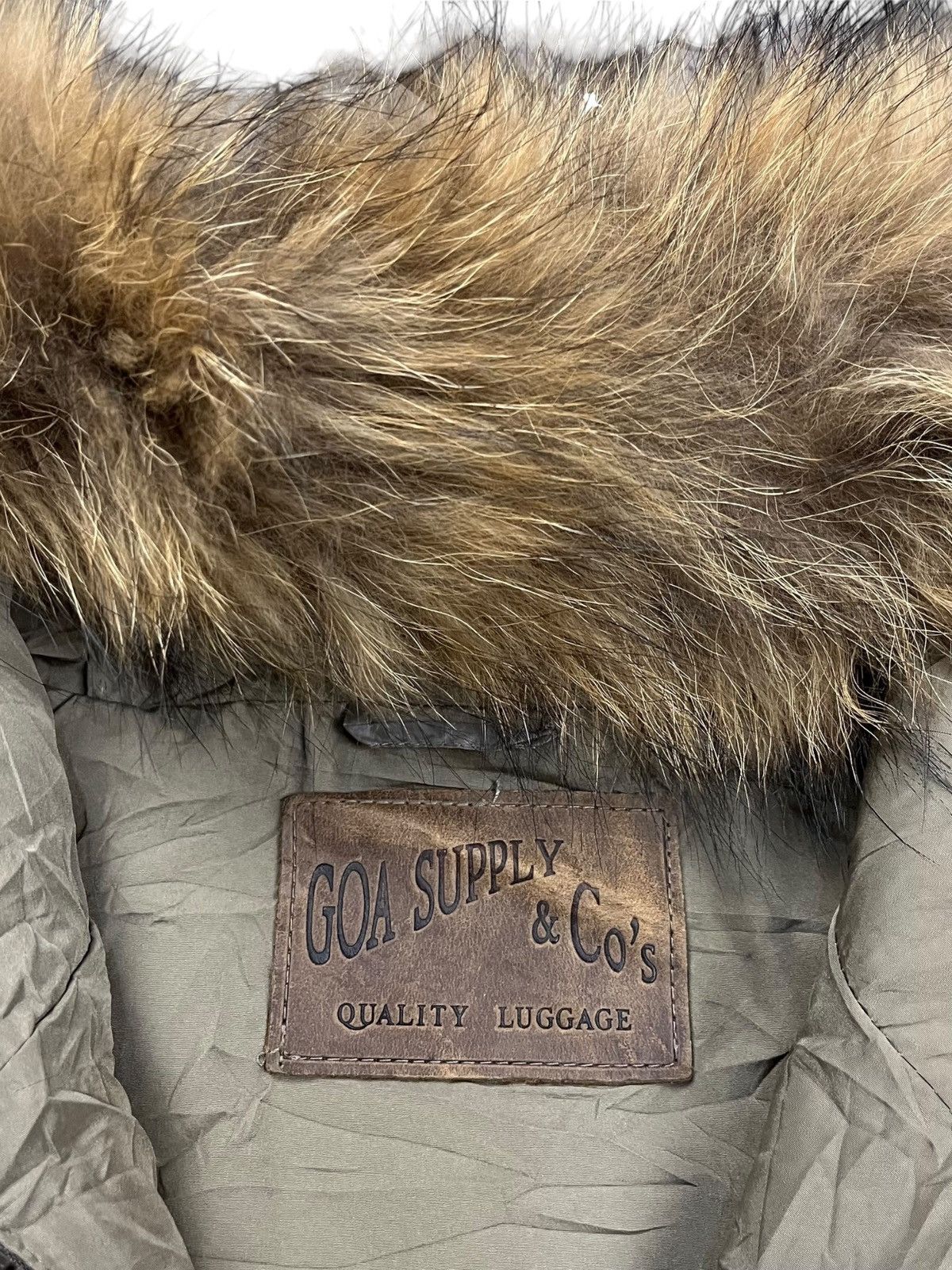 Japanese Brand RELISTING 2000s GOA - Fur Hoodie Puffer Jacket Size US M / EU 48-50 / 2 - 6 Thumbnail