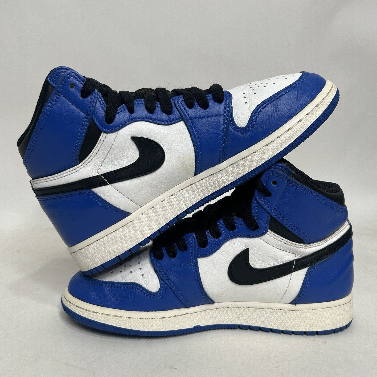 Nike Nike Air Jordan 1 Retro High OG BG “Game Royal” 2024 Size US 6 / IT 36 - 3 Thumbnail