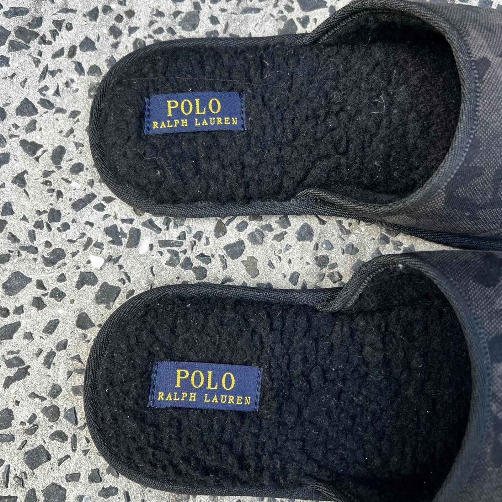 Lauren Ralph Lauren Ralph Lauren Men's Black Slides Size US 9 / EU 42 - 4 Thumbnail
