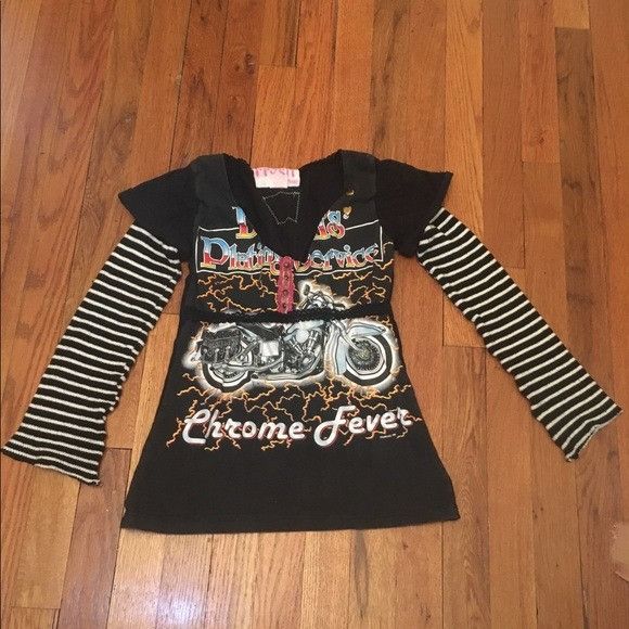 Other Fresh Karma Black Shirt with Sweater Sleeves Size S / US 4 / IT 40 - 3 Thumbnail