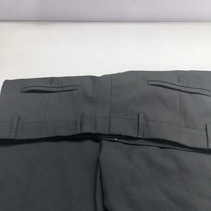 Other Rick Owens Men’s Black Wool Cropped Pants -2508 Size US 44 / EU 60 - 5 Thumbnail