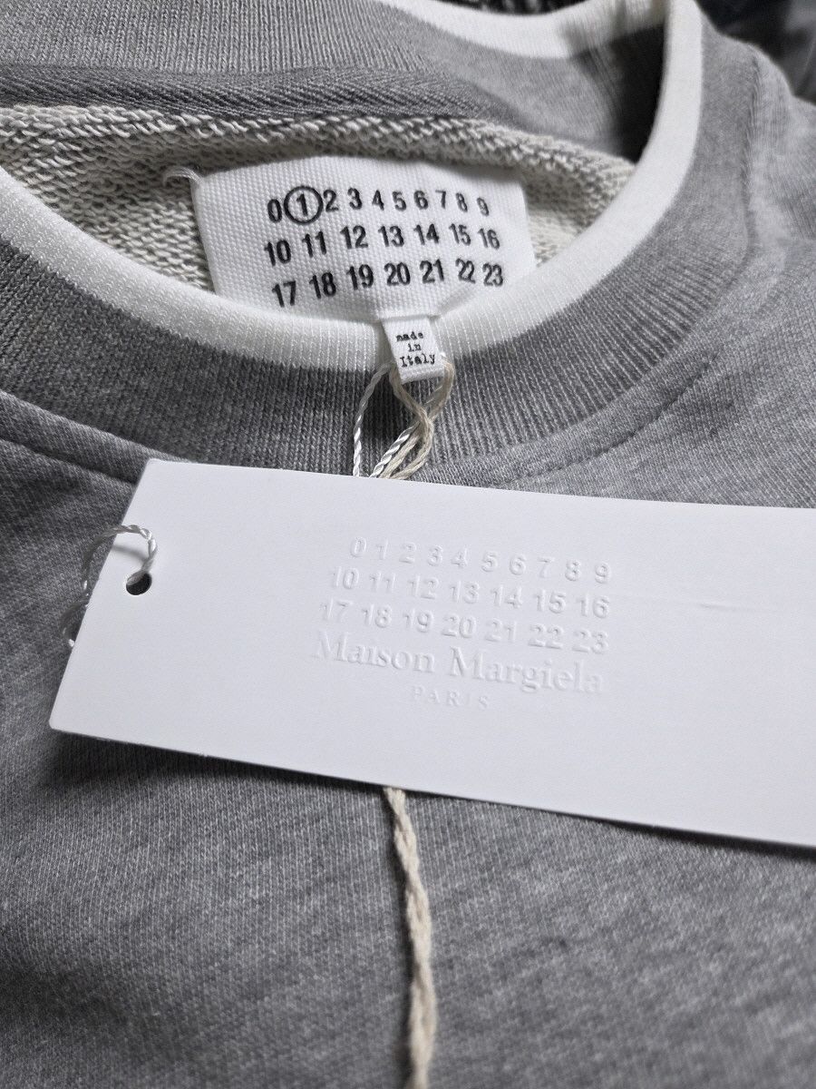 Maison Margiela MAISON MARGIELA 1 METALLIC SLEEVE SWEATSHIRT Size US L / EU 52-54 / 3 - 5 Thumbnail