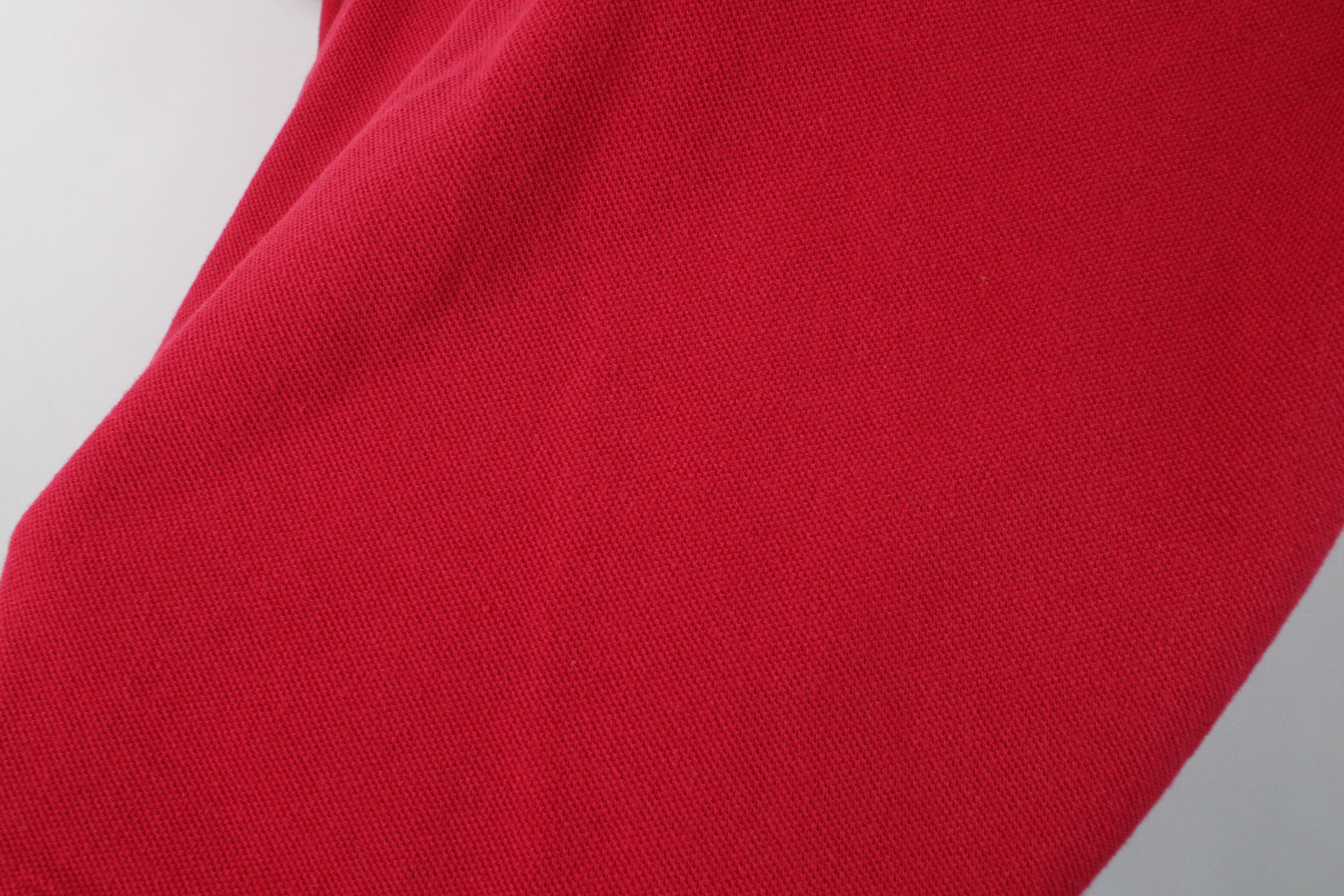 Vintage Vintage 90s Streetwear Pique Cotton Golf Polo Shirt Red USA Size US M / EU 48-50 / 2 - 6 Thumbnail
