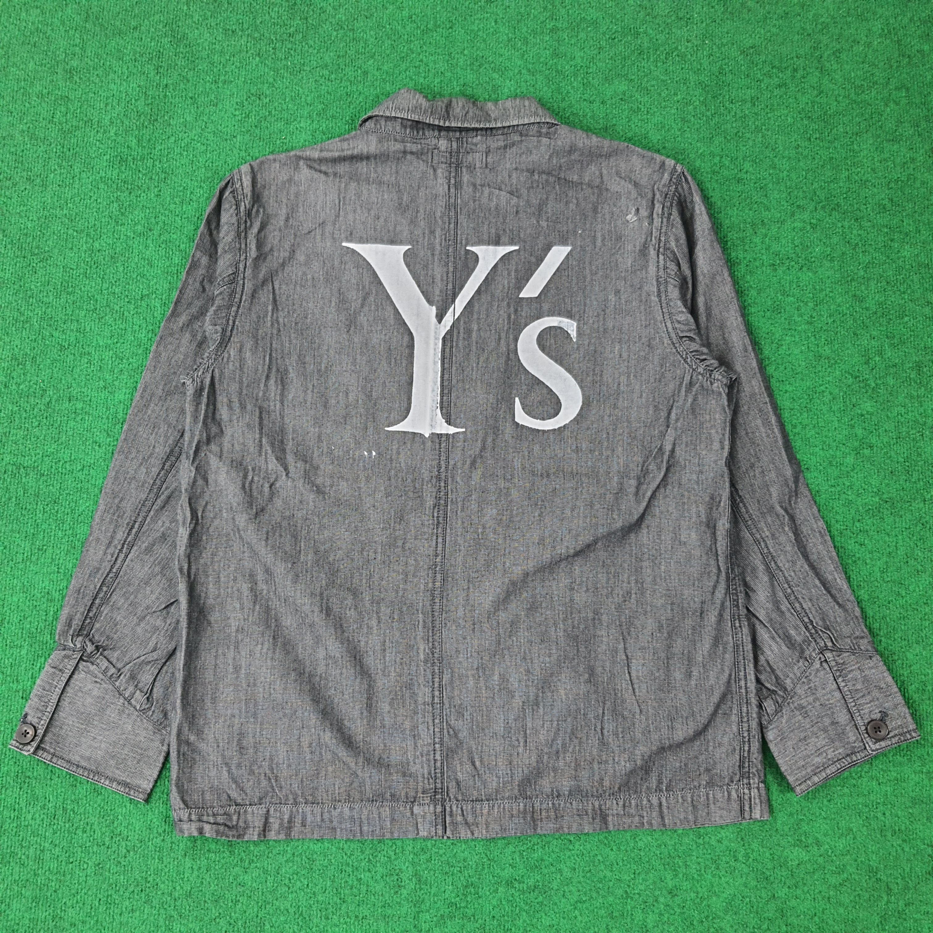 Y's Vintage SACSNY by Yohji Custom Y's Logo Shacket C233N3 Size US M / EU 48-50 / 2 - 1 Thumbnail