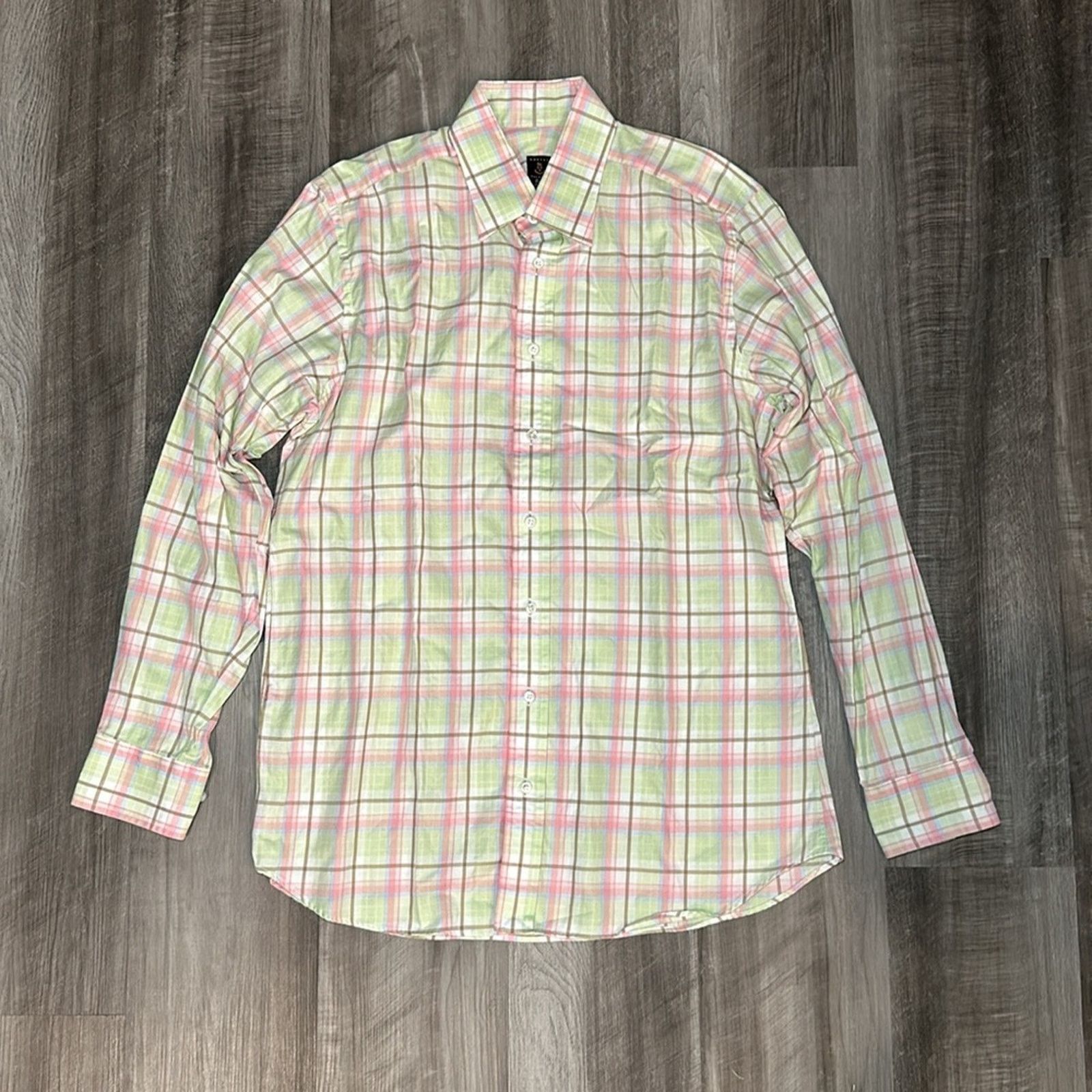 Robert Talbott Robert Talbott Estate Trim Fit Long Sleeve - Large Size US L / EU 52-54 / 3 - 2 Thumbnail