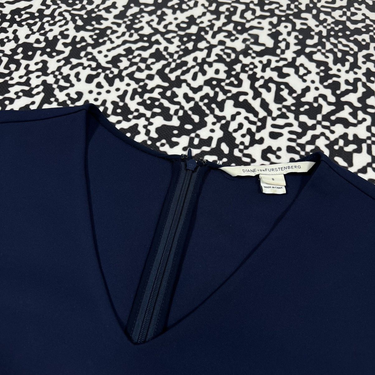 Diane von Furstenberg Diane Von Furstenberg Nylon Flared Mini Dress Luxury Style Size M / US 6-8 / IT 42-44 - 13 Thumbnail
