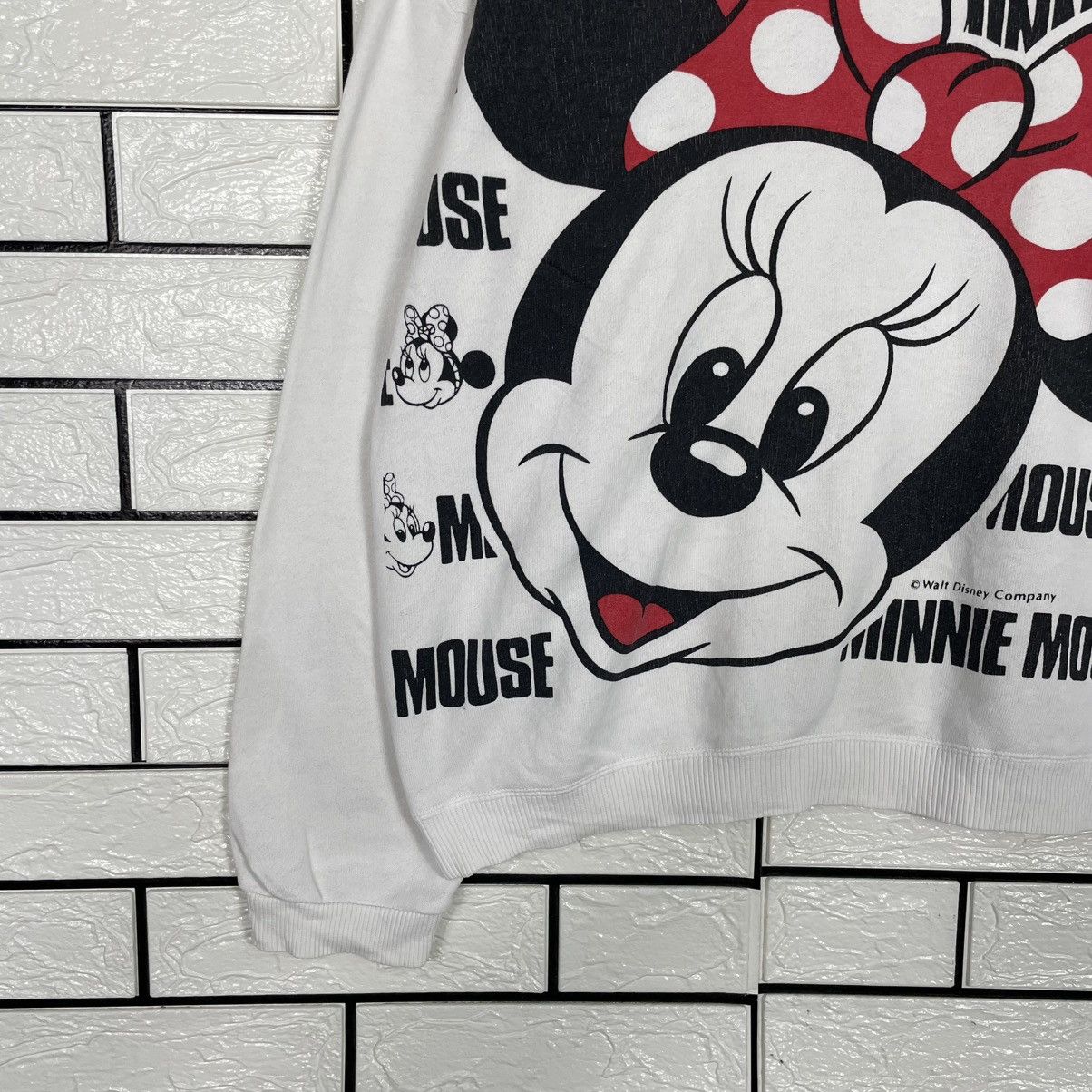 Disney Vintage Walt Disney Minnie Mouse Sweatshirt Size M / US 6-8 / IT 42-44 - 3 Thumbnail