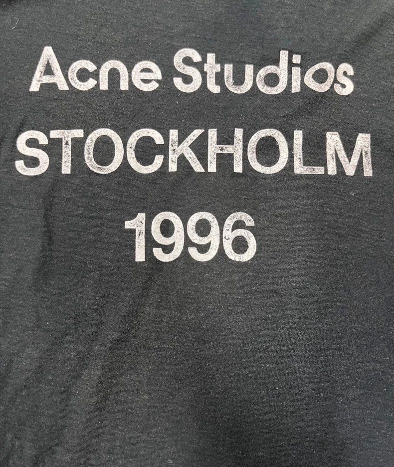 Acne Studios Acne Studios FW22 1996 Series Letter Print Crew Neck Pullov Size US S / EU 44-46 / 1 - 3 Thumbnail