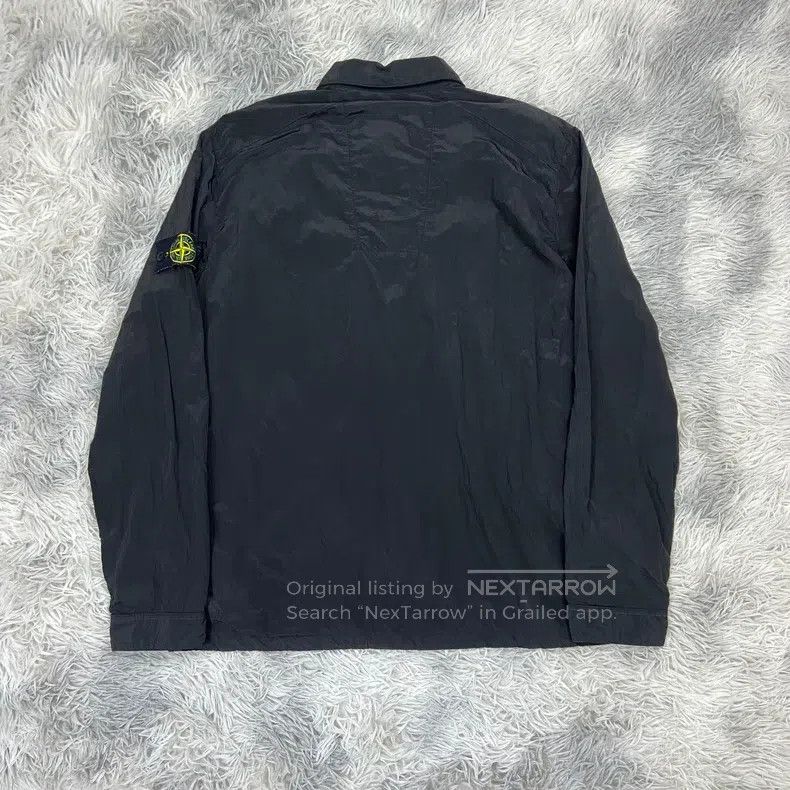 Other Stone Island Black Carbon Black Metal Nylon Jacket Zipper Size US XL / EU 56 / 4 - 3 Thumbnail