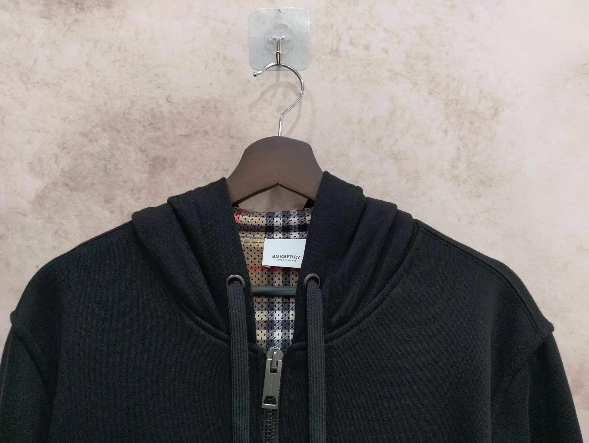 Burberry Burberry Logo Print Zip Hoodie M Size US M / EU 48-50 / 2 - 3 Thumbnail