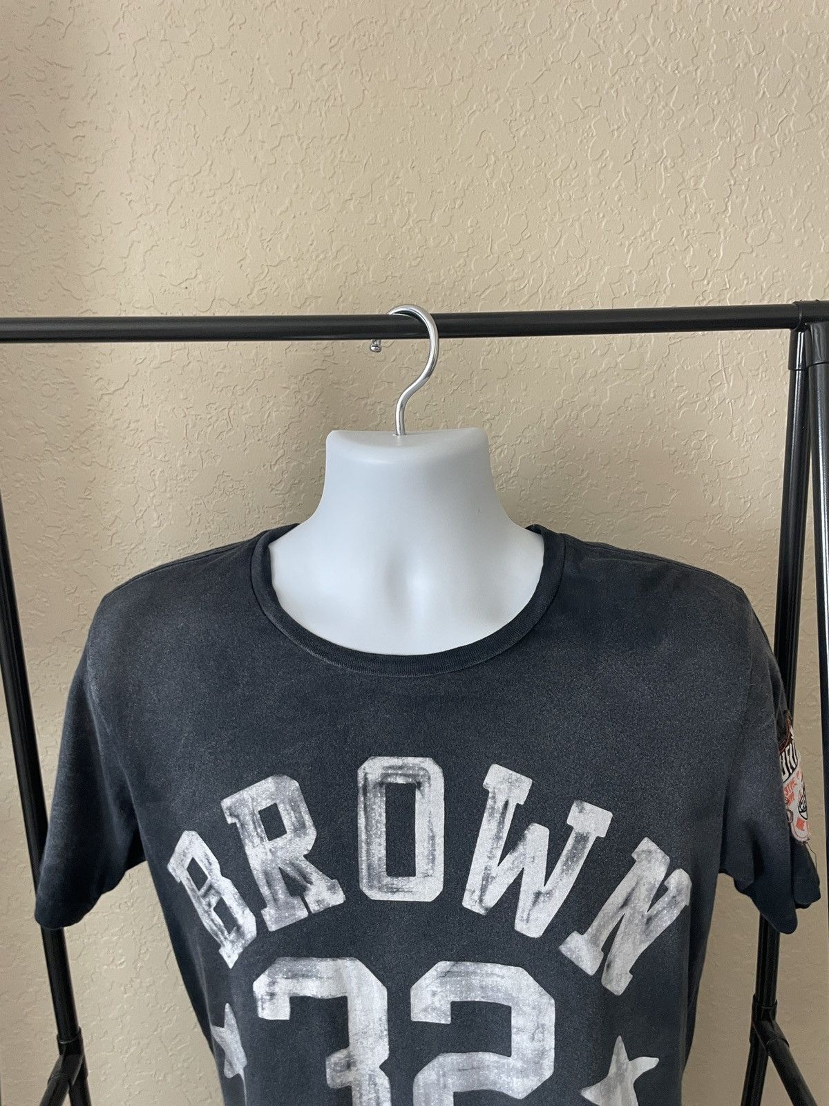 Roots Of Flight Jim Brown #32 1964 World Champ tee Size US S / EU 44-46 / 1 - 3 Thumbnail