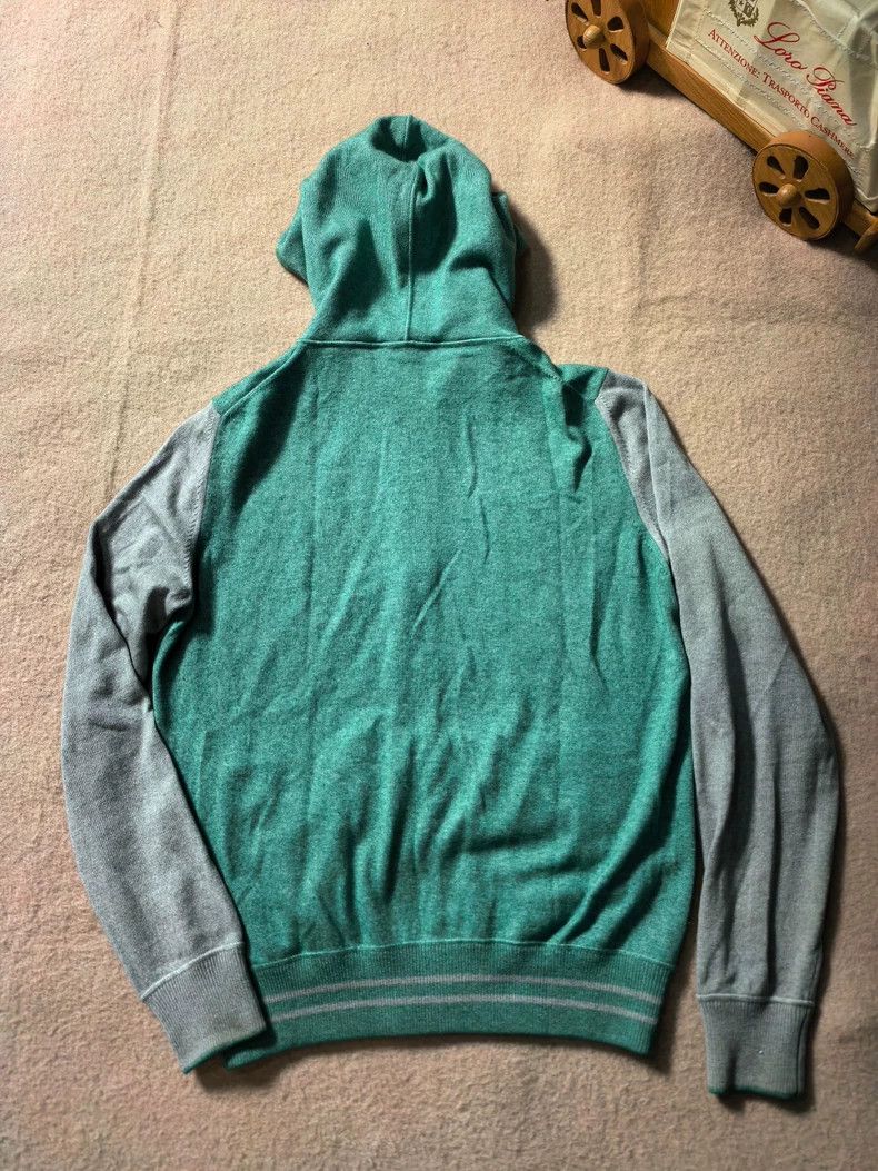 Loro Piana LORO PIANA Velvet color-blocked hoodie Size US S / EU 44-46 / 1 - 2 Thumbnail