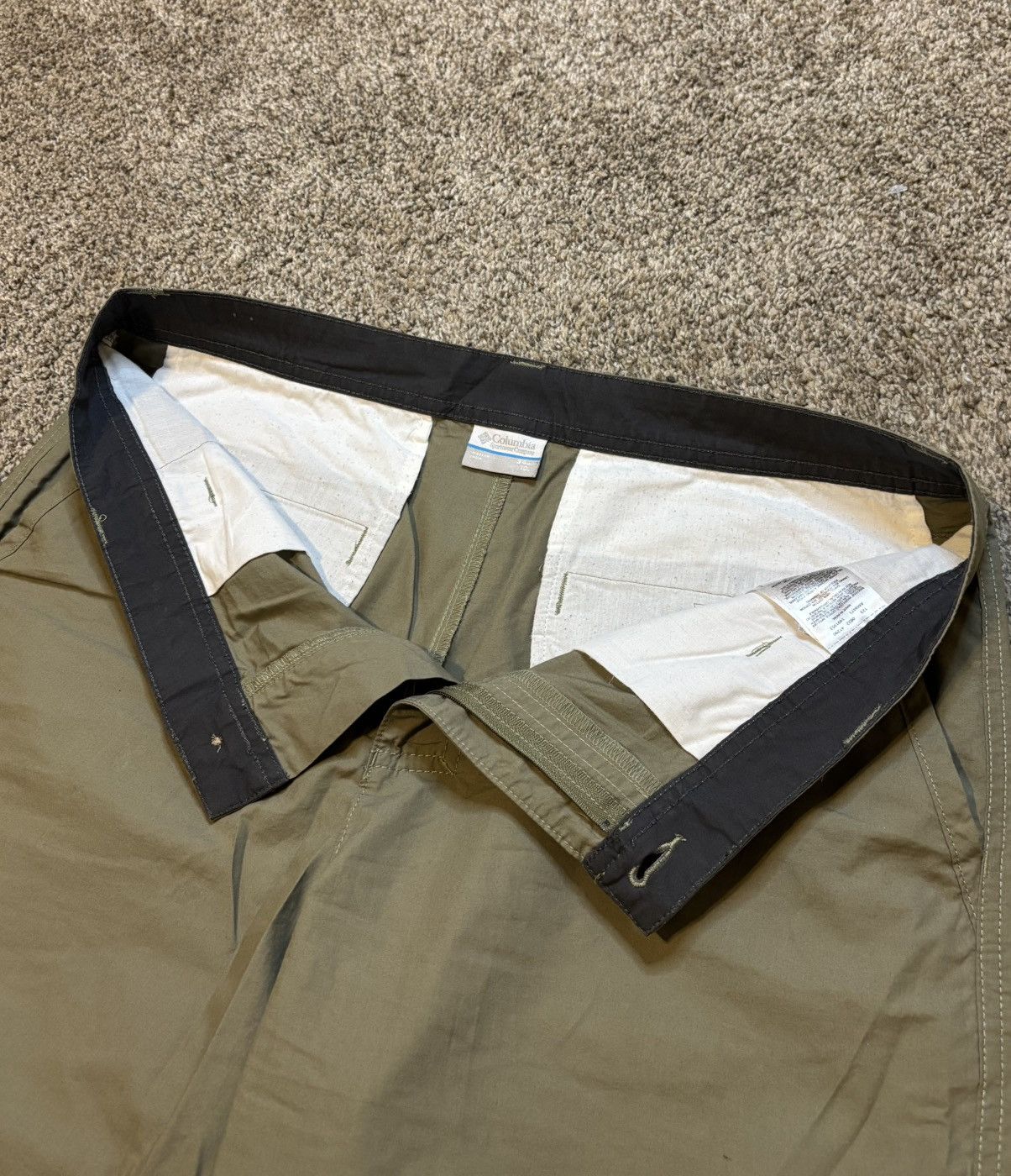 Columbia Men's Flex Shorts Columbia Relaxed Fit khaki beige Size US 34 / EU 50 - 3 Thumbnail