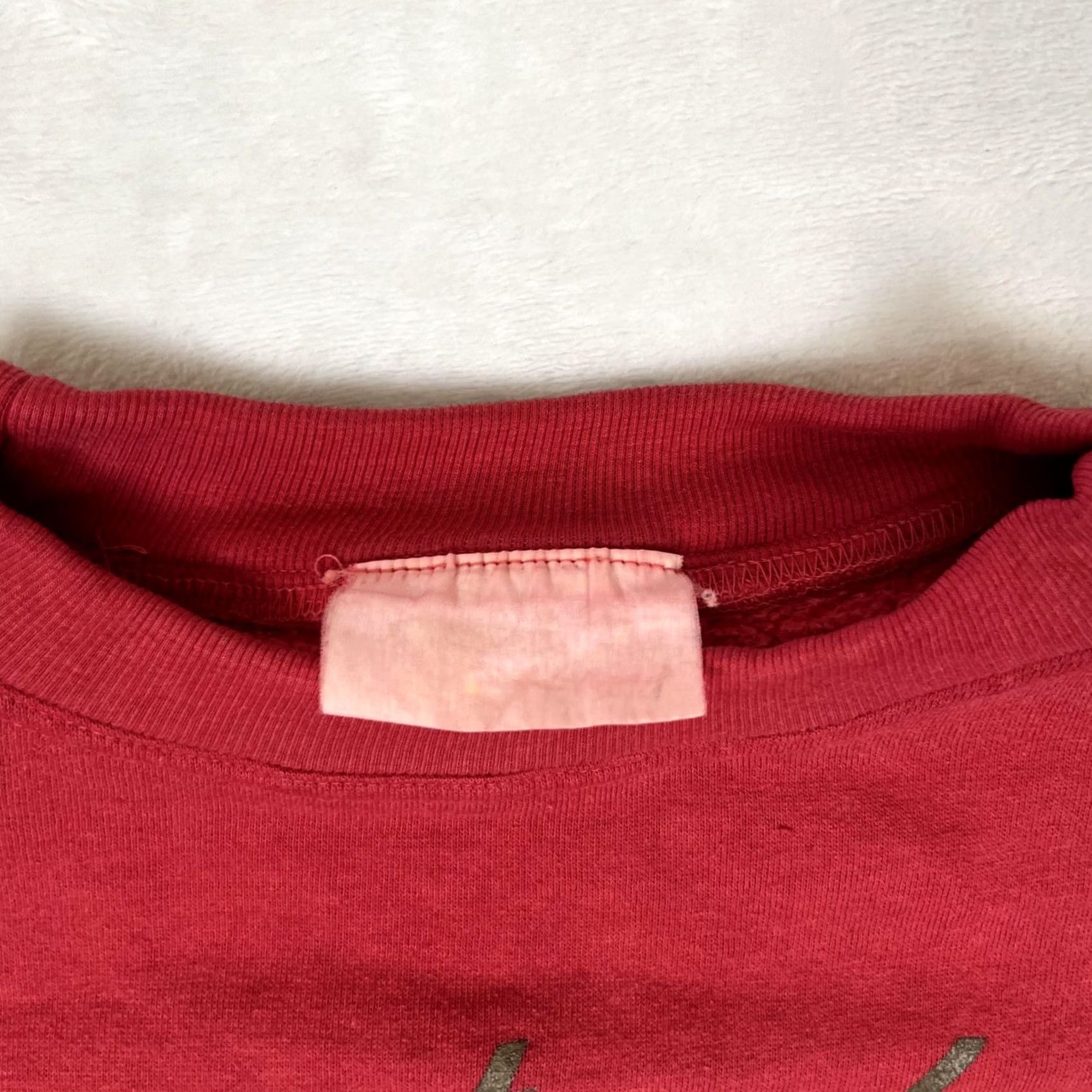 Vintage VINTAGE Amsterdam Holland Sweatshirt Mens Large Red Fleece Crewneck Pullover Size US L / EU 52-54 / 3 - 4 Thumbnail