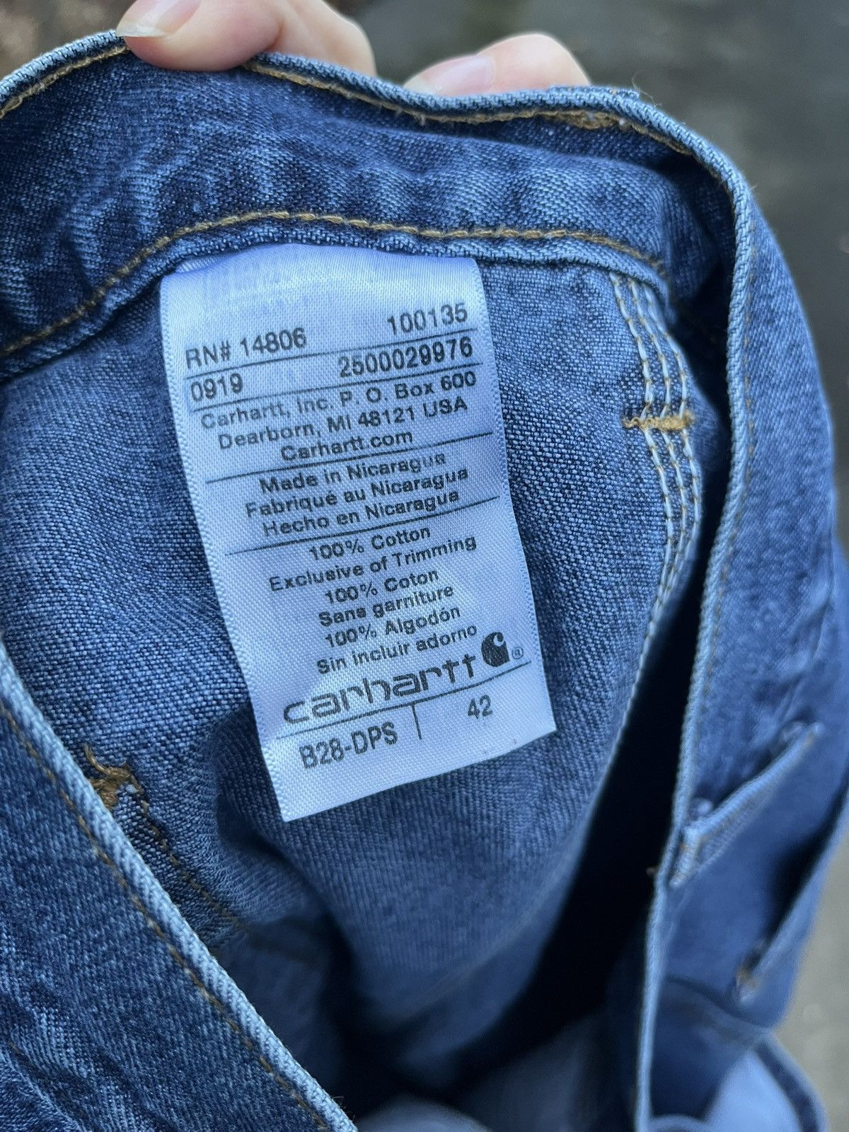 Carhartt Cutoff Carhartt Jeans Size US 42 / EU 58 - 4 Thumbnail