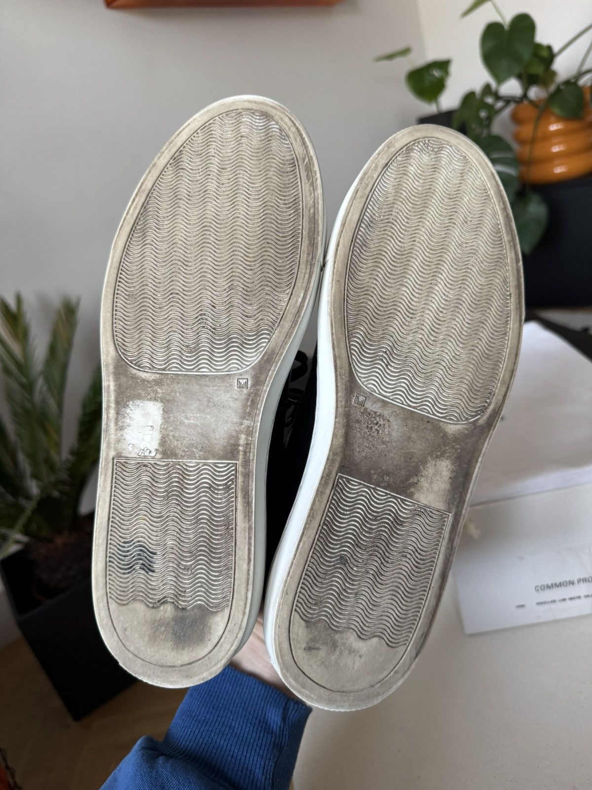 Common Projects Common Projects Achilles Low Black Luxury Leather Sneakers Size US 6.5 / EU 39-40 - 9 Thumbnail