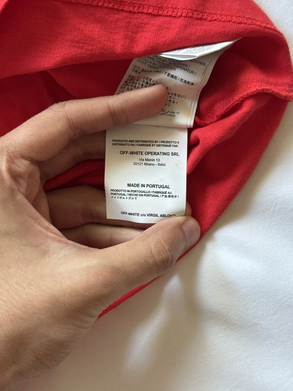 Off-White Off-White Printed Mona Lisa Tshirt Size US M / EU 48-50 / 2 - 10 Thumbnail
