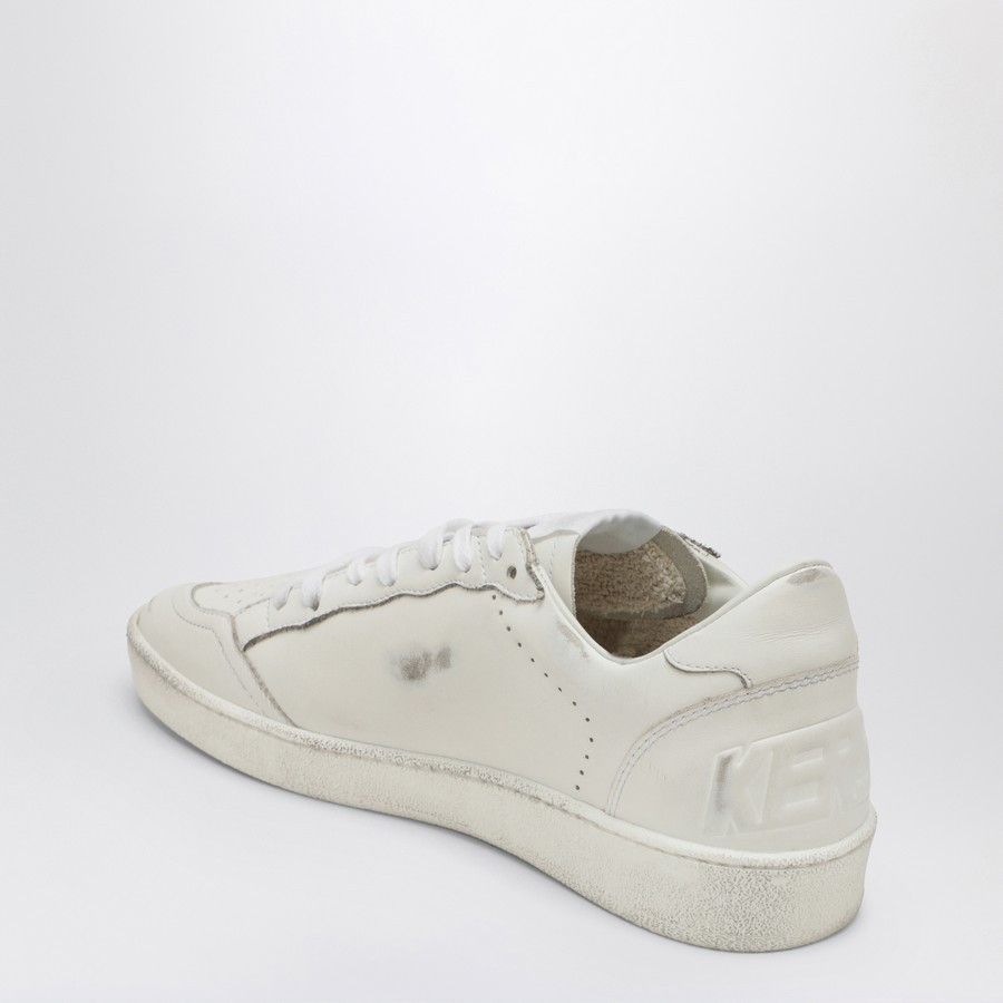 Golden Goose o1d2blof0824 Low Ballstar Sneaker in White Size US 10 / IT 40 - 4 Thumbnail