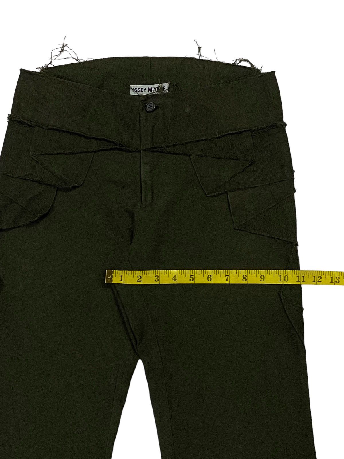 Issey Miyake Issey Miyake 2002 Flod Waist Bootcut Trousers Pants Size US 30 / EU 46 - 8 Thumbnail