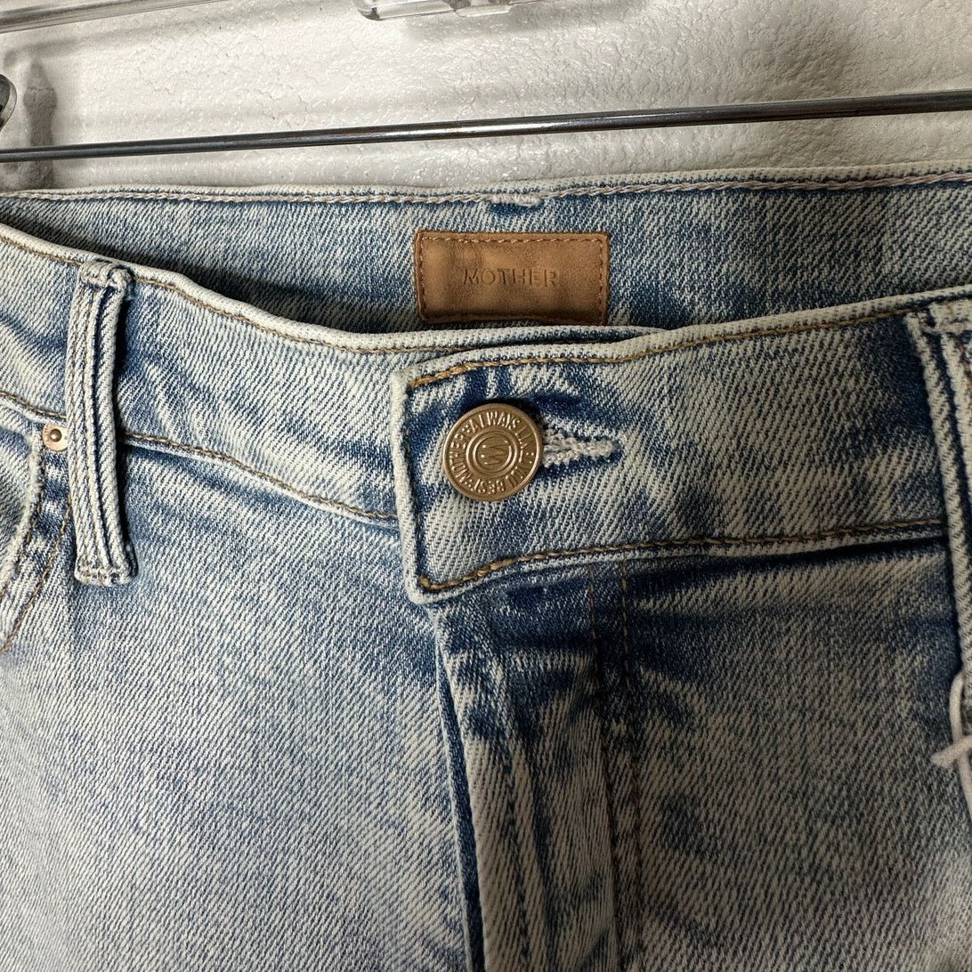 AG Adriano Goldschmied NWT Mother Acid Wash Button Fly tomcat Marrakesh Jeans 32 Size 32" / US 10 / IT 46 - 7 Thumbnail