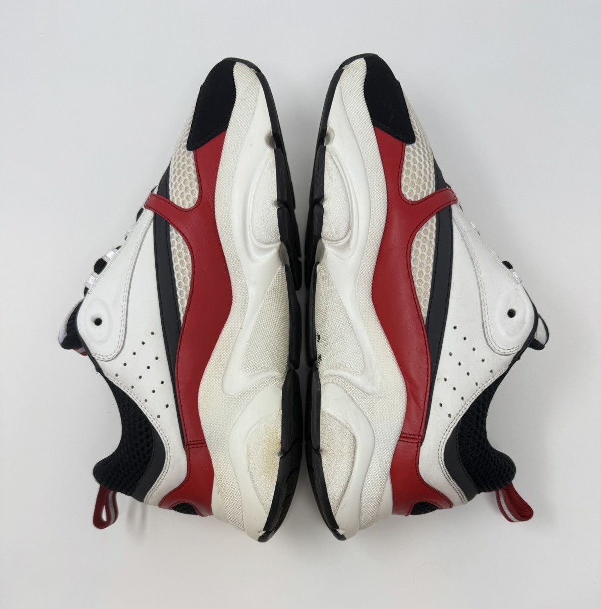 Dior Dior B22 Sneaker White/Red Size US 11 / EU 44 - 4 Thumbnail