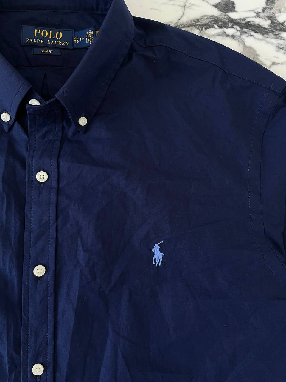 Polo Ralph Lauren Ralph Lauren Men's Slim Fit Cotton Long Sleeve Shirt Size XL Size US XL / EU 56 / 4 - 5 Thumbnail