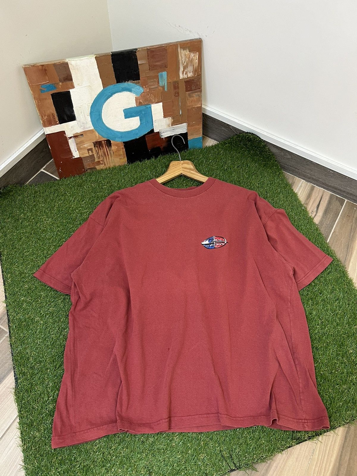 Quiksilver × Vintage VINTAGE RARE 90s‼️Quiksilver Silver Edition Surf T-Shirts Size US XL / EU 56 / 4 - 5 Thumbnail