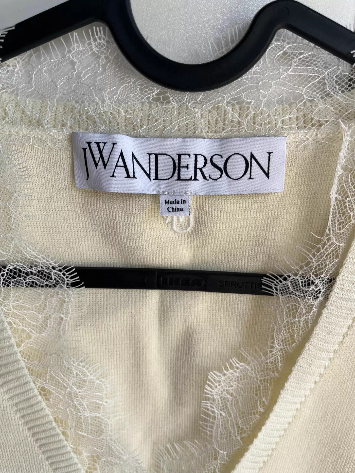 JW Anderson JW Anderson New Knit Vest Lace Neckline S Delicate Heavy Size S / US 4 / IT 40 - 2 Thumbnail