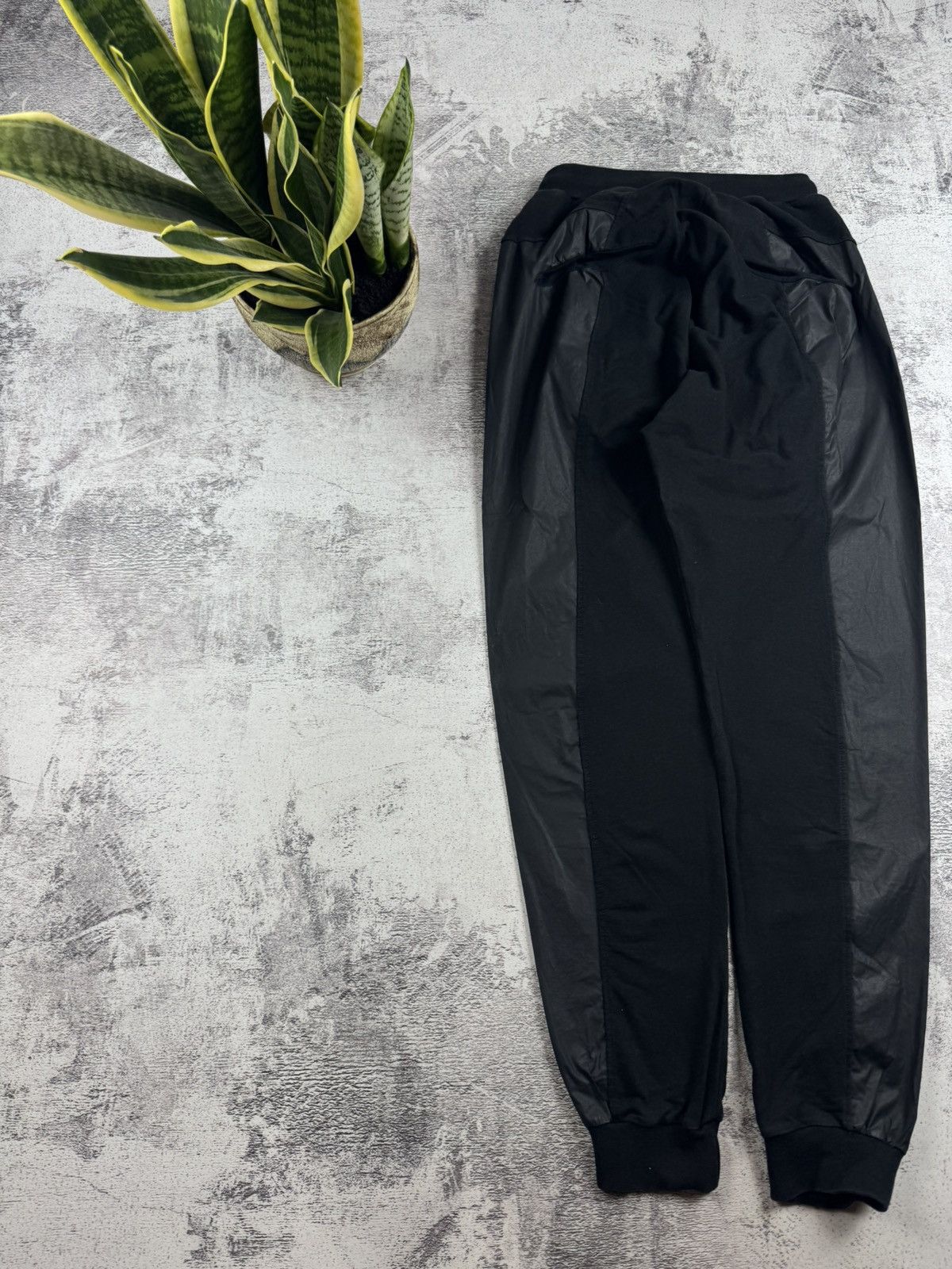 Andrea Ya'aqov Andrea Yaaqov Y2K Avant Gard Cotton Design Nylon Sweat Pants Trousers Bottoms Size US 30 / EU 46 - 13 Thumbnail