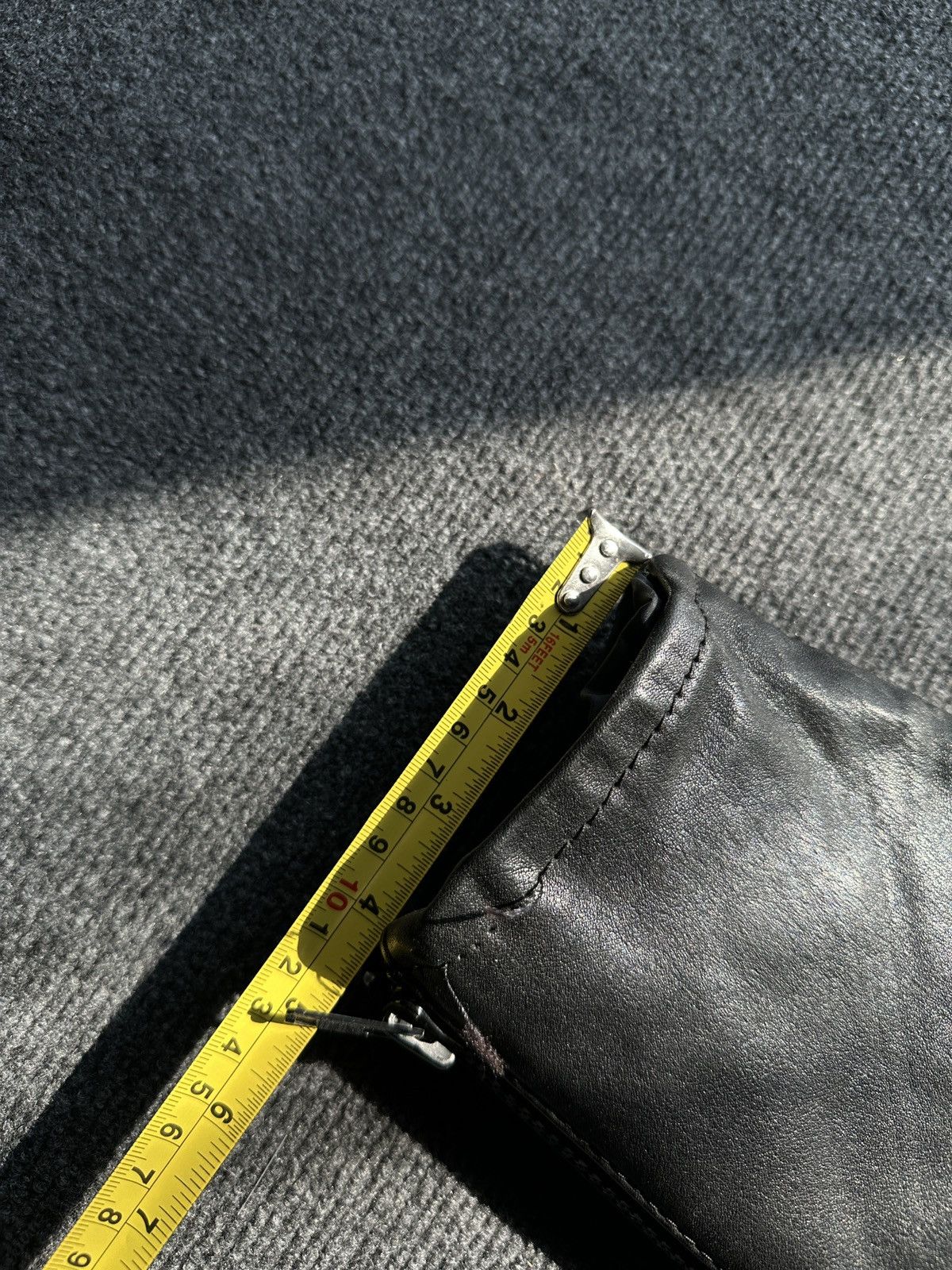 Leather 🚨Vintage leather pants motorcycles Black LUXURY Y2K Size 25" / US 0 / IT 36 - 22 Thumbnail