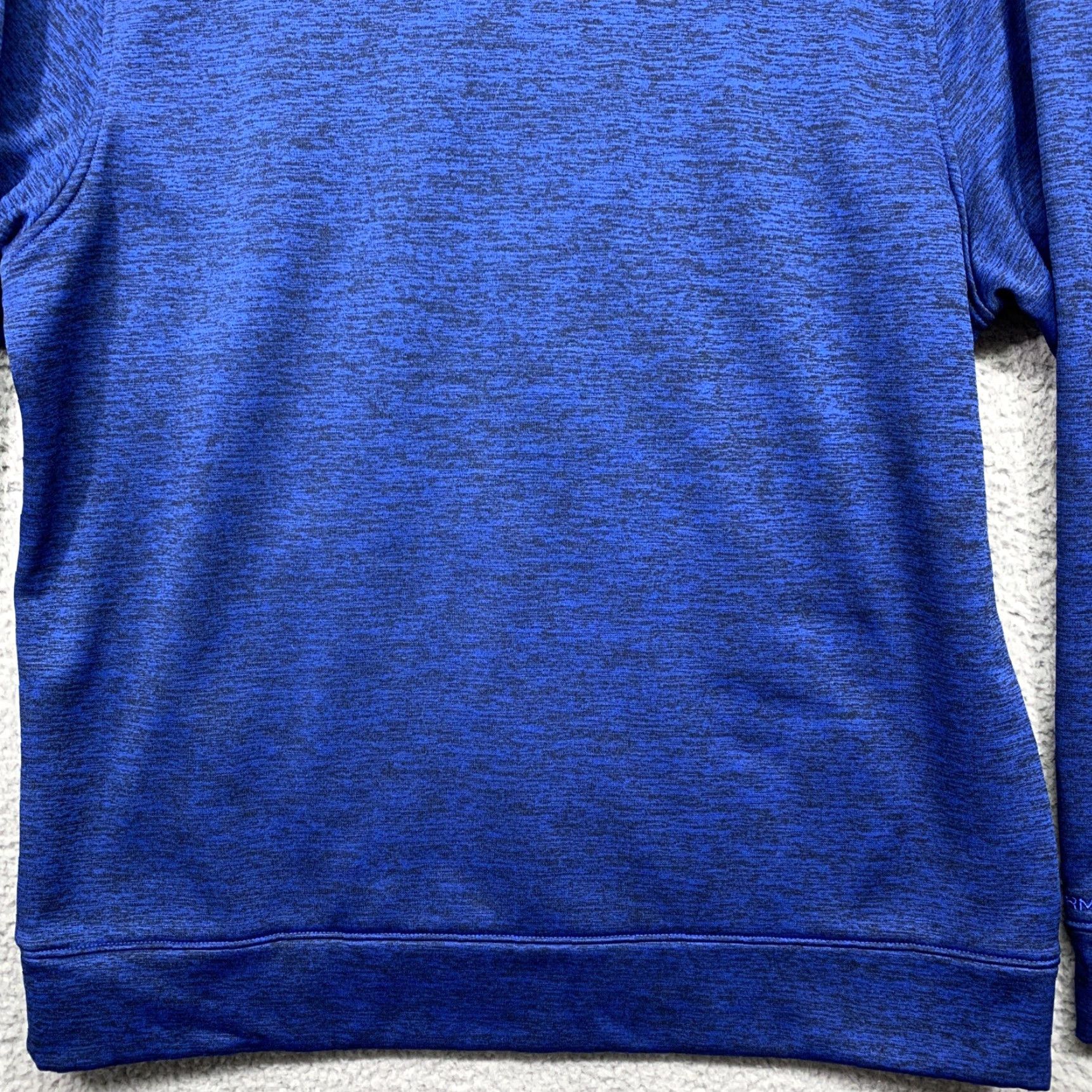 Under Armour Under Armour Mens Hooded Sweatshirt Logo Hoodie Blue Logo Size Medium Loose Fit Hoodie Mens Blue Logo Comfort Pullover Size US M / EU 48-50 / 2 - 6 Thumbnail