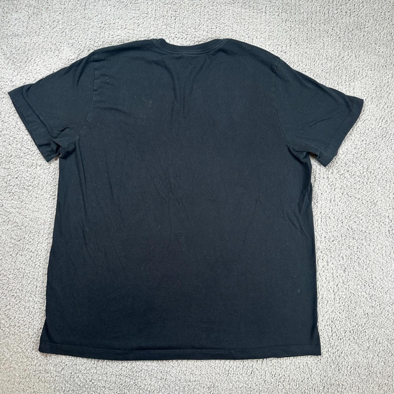Nike Nike Just Do It Graphic T-Shirt Mens XL Black Lime Green Size US XL / EU 56 / 4 - 3 Thumbnail