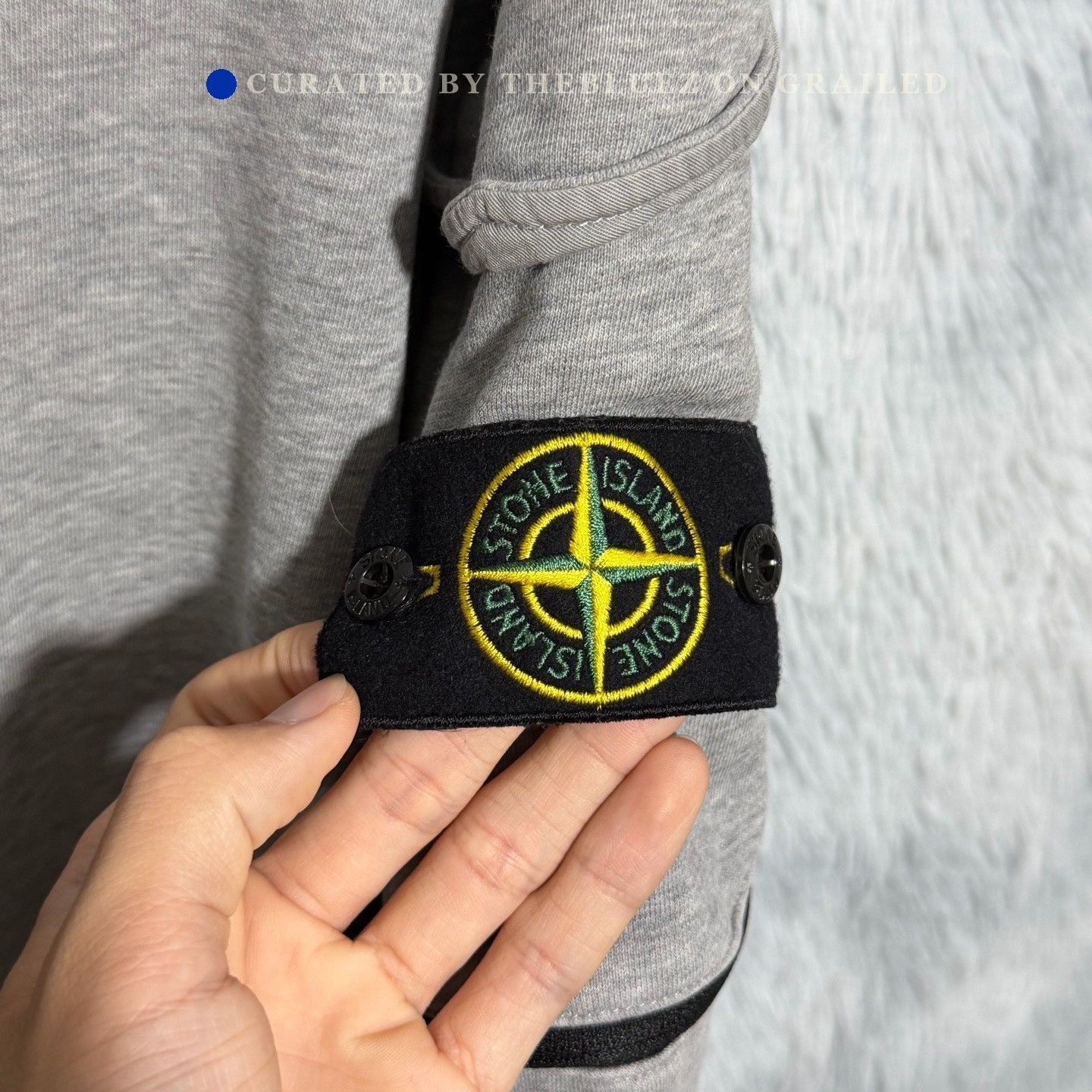 Stone Island Stone Island Gray Crewneck Sweatshirt L Size US L / EU 52-54 / 3 - 5 Thumbnail