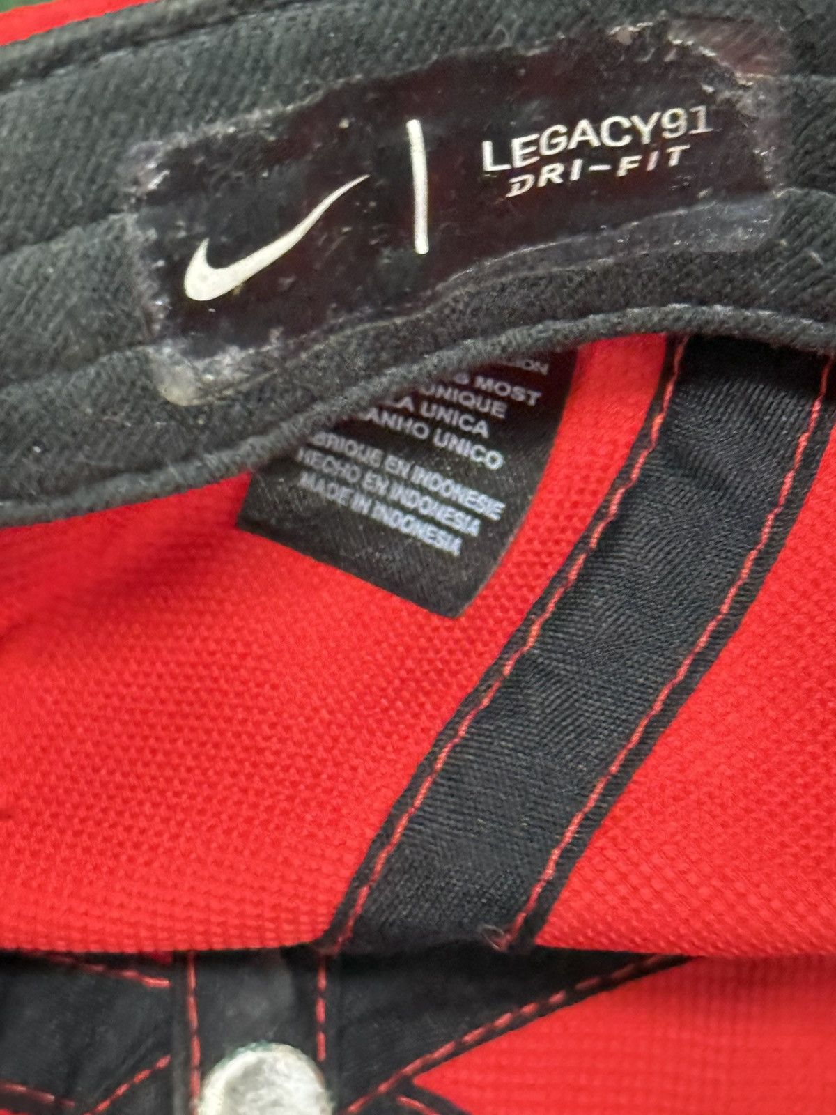 Nike 2 Nike Swoosh Legacy 91 Dri Fit Hats Size ONE SIZE - 3 Thumbnail