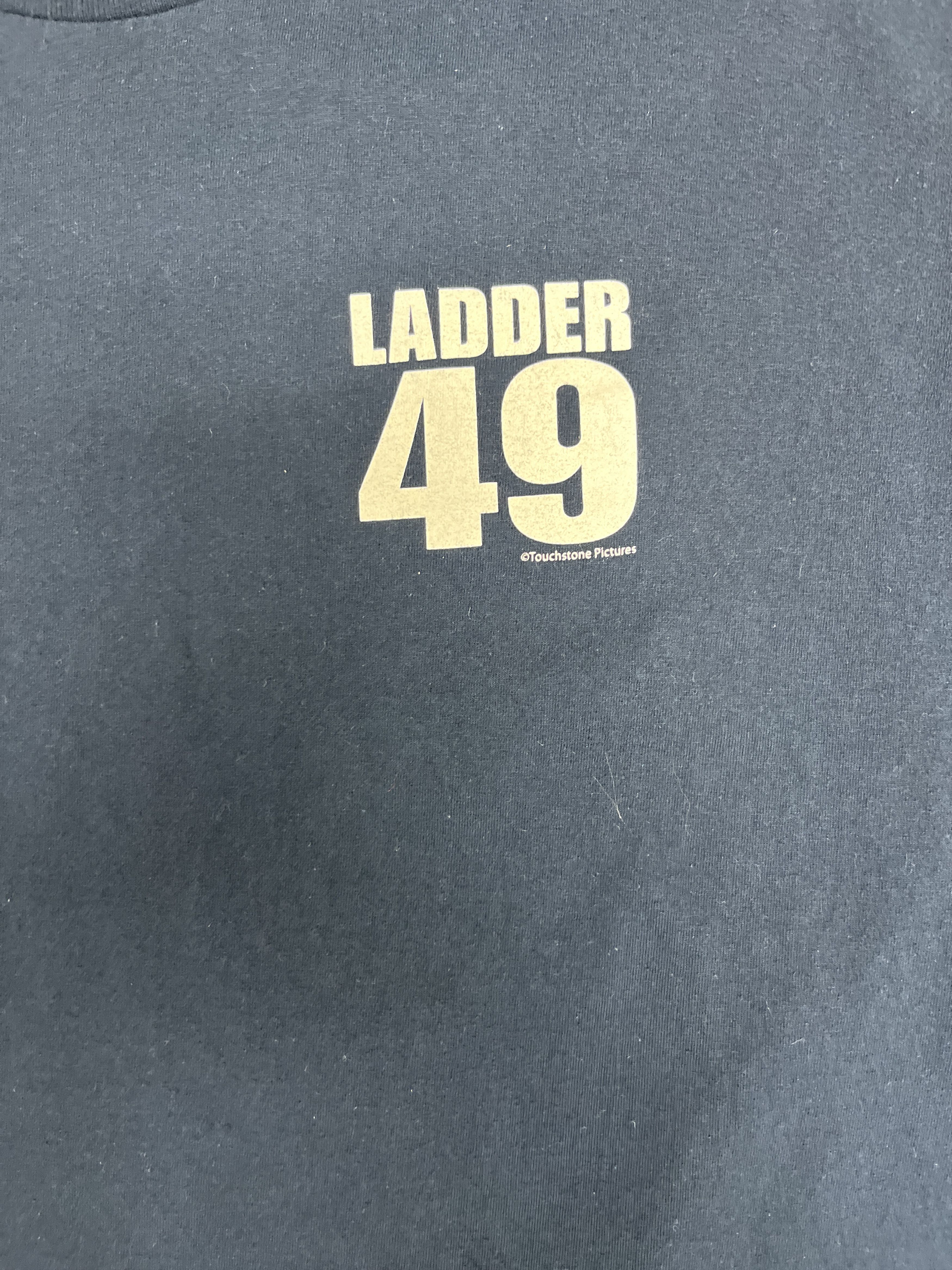Vintage Baltimore City Fire Department Ladder 49 Vintage Blue Tee Size US XL / EU 56 / 4 - 2 Thumbnail