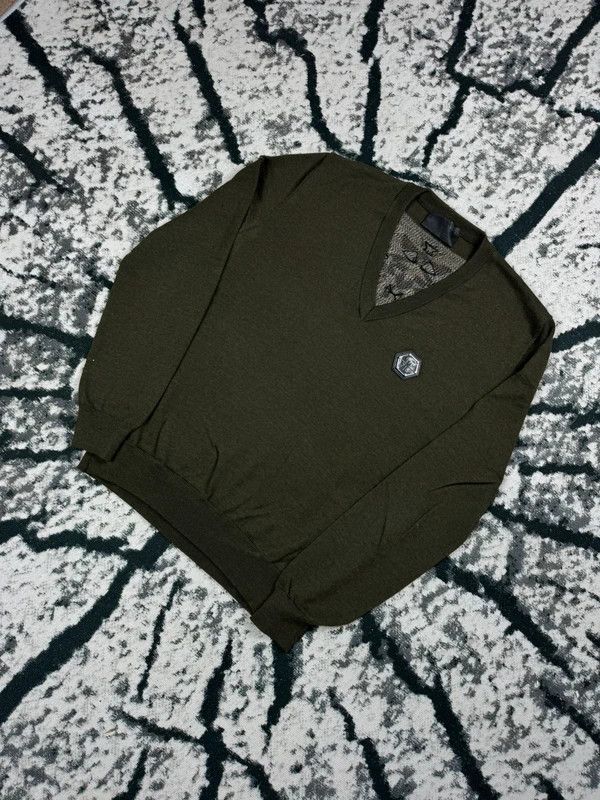 Philipp Plein Philipp Plein sweater green logo L vintage Size US L / EU 52-54 / 3 - 2 Thumbnail