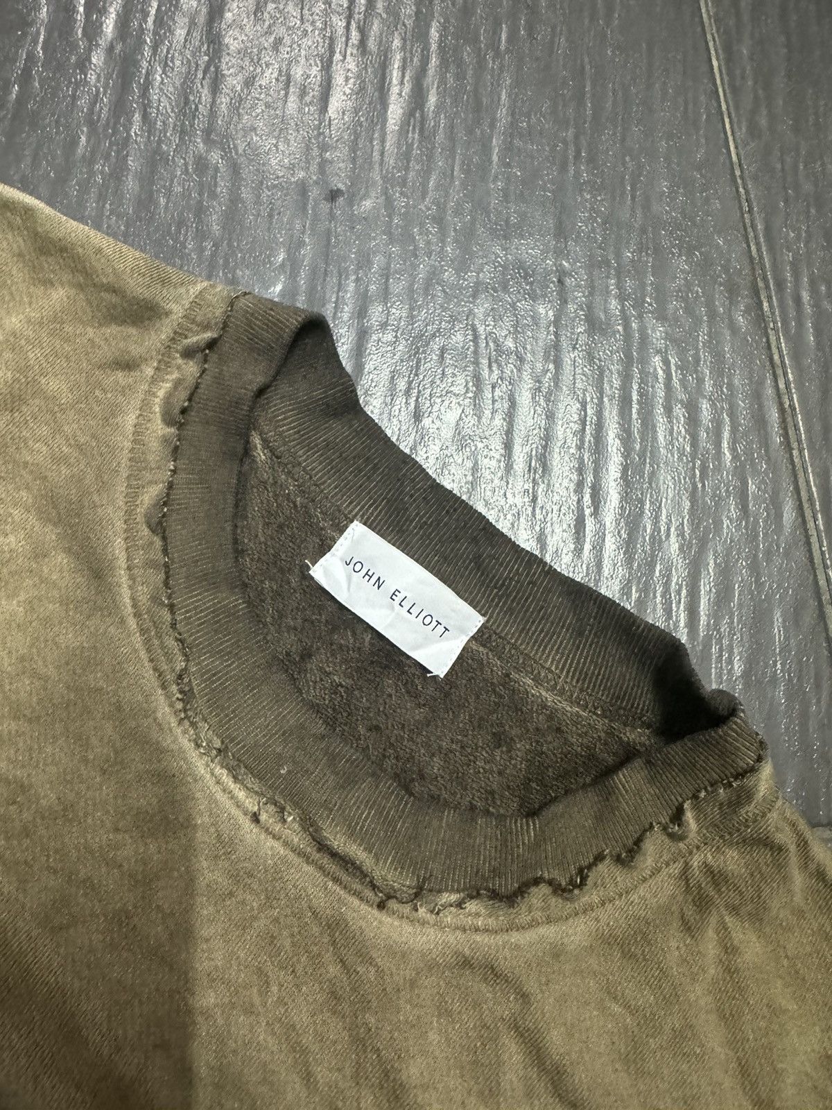 John Elliott JOHN ELLIOT NEPAL TUCK TERRY CREW SWEATSHIRT Size US M / EU 48-50 / 2 - 2 Thumbnail