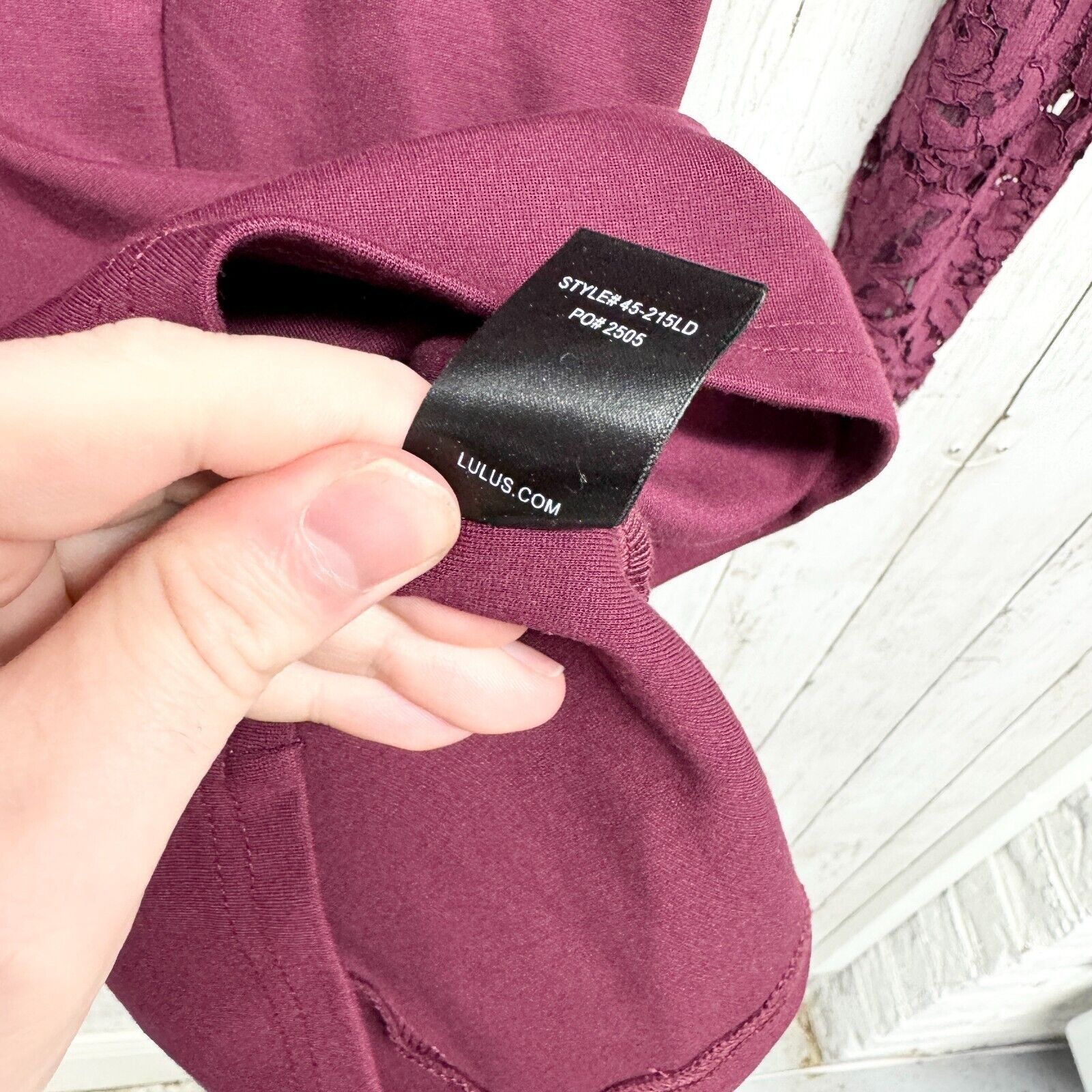 Other Lulus Dress Sz XS Swooner Later Plunge Long Sleeve Lace Mini Size XS / US 0-2 / IT 36-38 - 4 Thumbnail