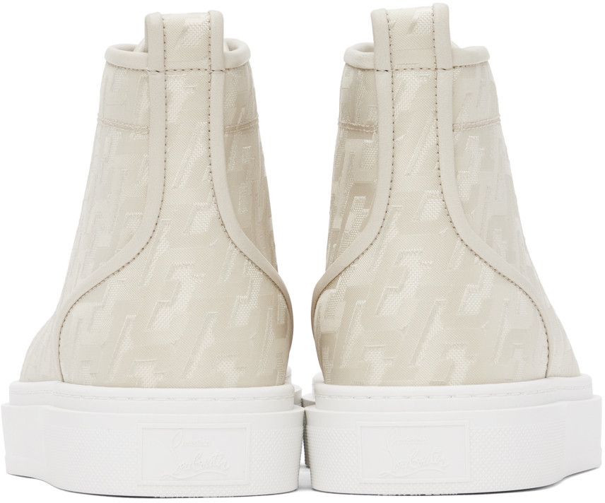 Christian Louboutin o1bcso1str1024 Adolon Flat in Beige Size US 7 / EU 40 - 3 Thumbnail