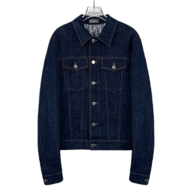 Dior denim long sleeve jacket 44