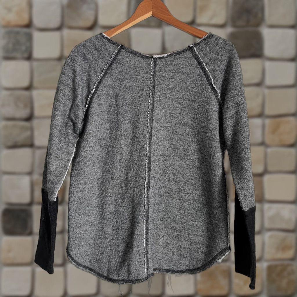 Vintage Vimmia Women's French Terry Sweatshirt Side Zip Sz S Size S / US 4 / IT 40 - 1 Thumbnail