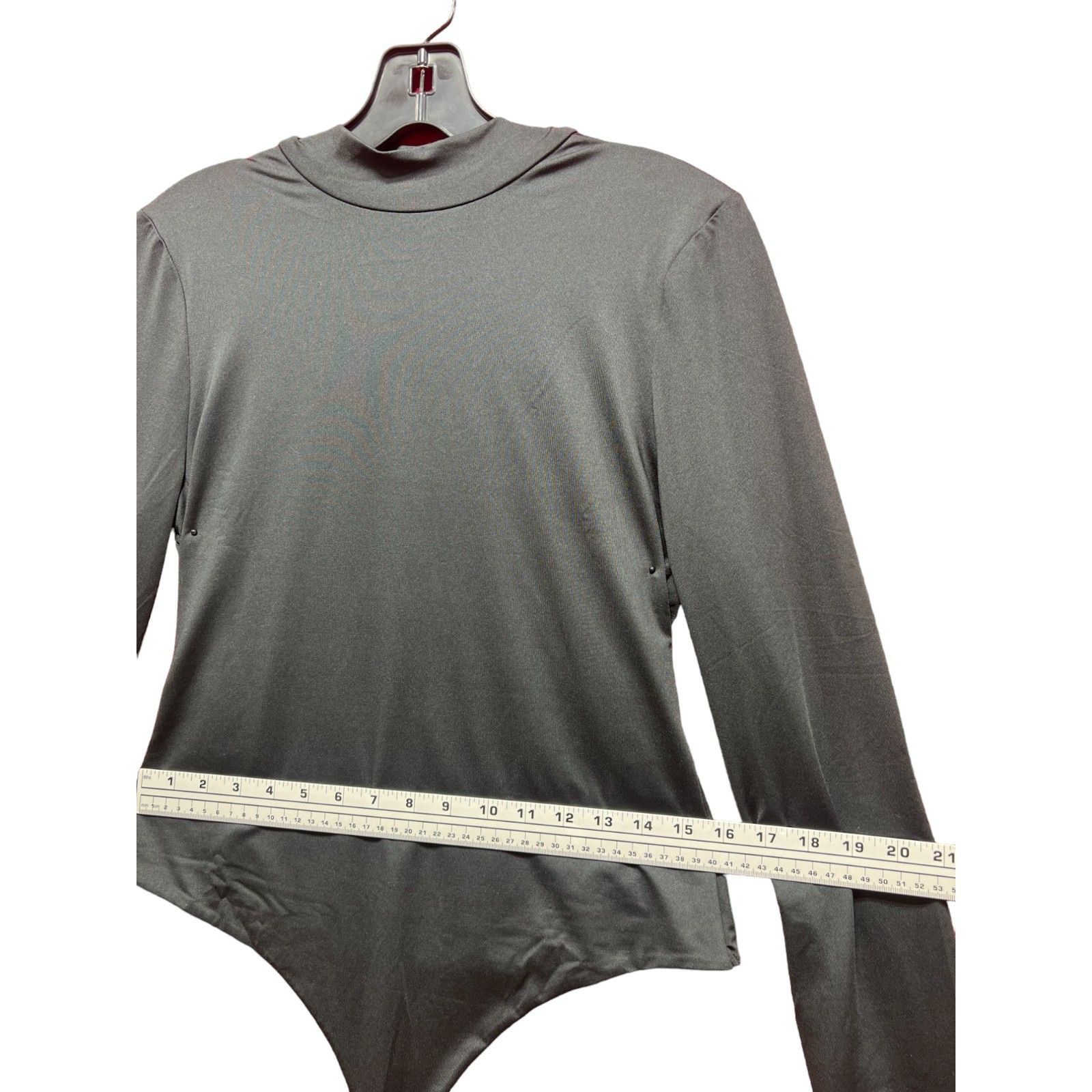 rue21 Rue 21 - Women's Turtleneck Long Sleeve Bodysuit - Black - E Size ONE SIZE - 4 Thumbnail