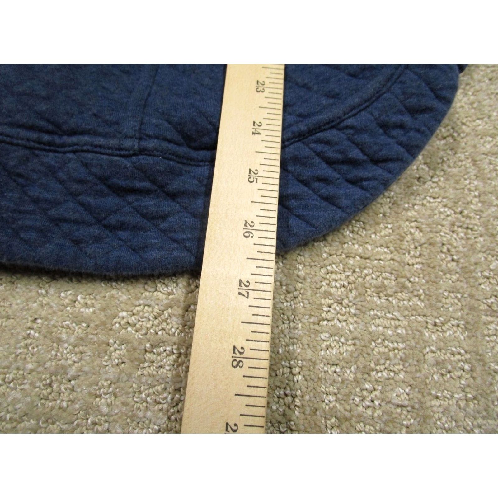 Patagonia Patagonia Hoodie Women Medium Blue Quilted Full Zip Logo Outdoor Cotton Size M / US 6-8 / IT 42-44 - 6 Thumbnail