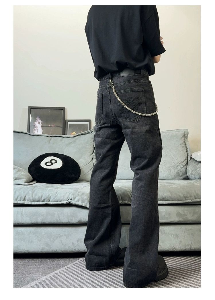 Jean × Vintage washed faded cleanfit yuppie bootcut grunge jeans Size US 32 / EU 48 - 5 Thumbnail